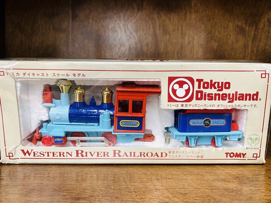東京ディズニーランド ウエスタン・リバー鉄道 スケールモデル TOMY