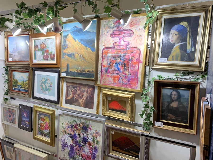 Francfranc(フランフラン)】アートボード『フローラ パープル』入荷