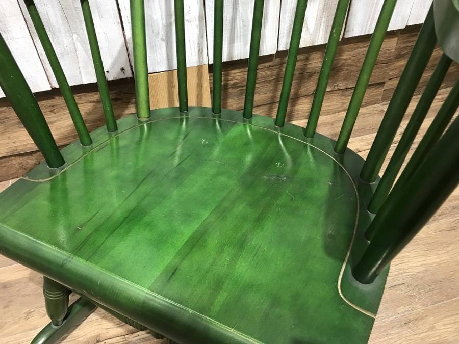 飛騨産業 キツツキマーク ロッキングチェア Vintage】飛騨産業
