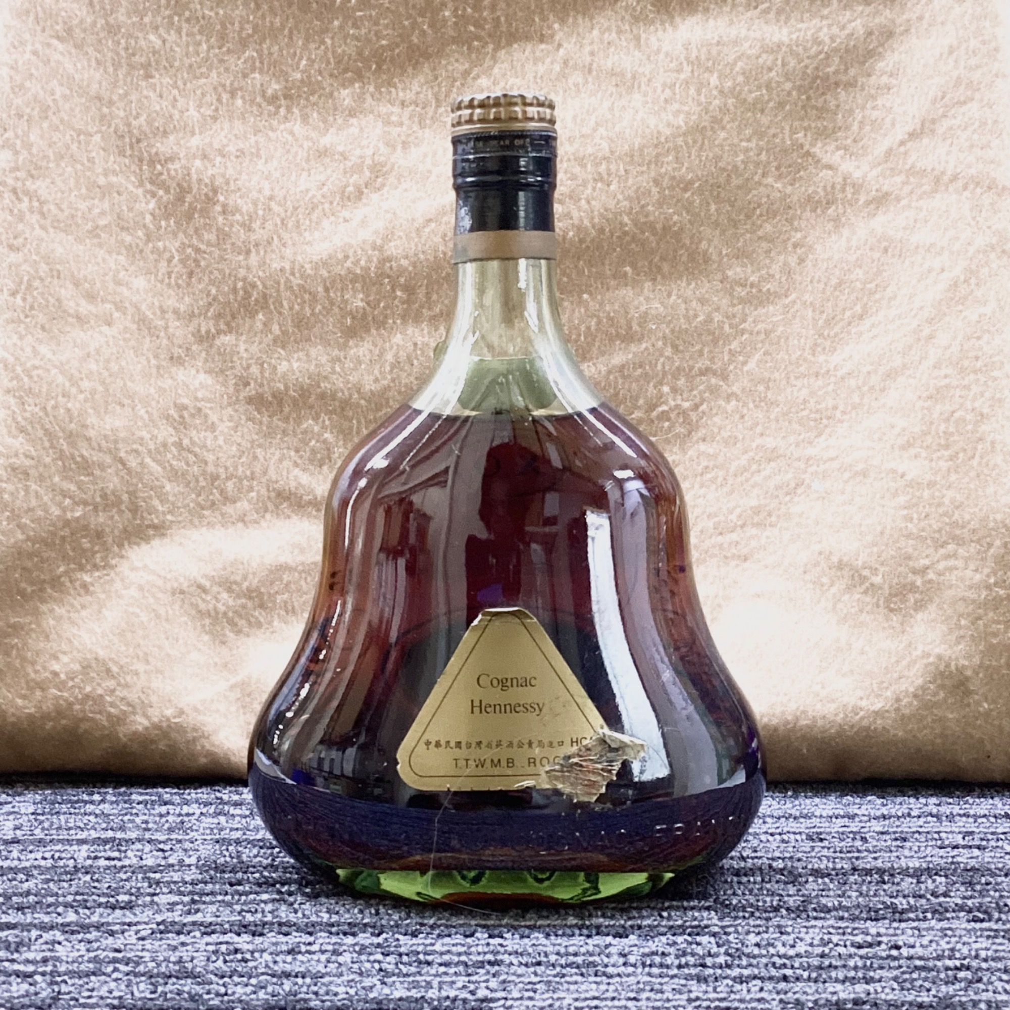 ☆ ヘネシー / Hennessy XO COGNAC 金キャップ グリーンボトル ◇未開栓
