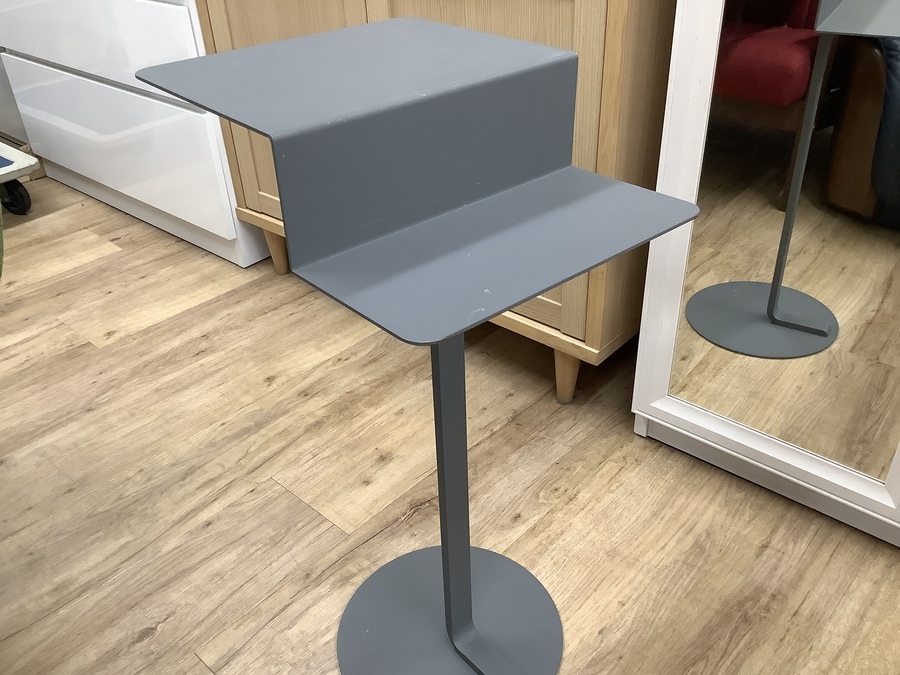 Idee mono 無印良品 サイドテーブル スチール グレー Idee mono 無印