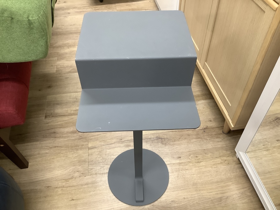 Idee mono 無印良品 サイドテーブル スチール グレー Idee mono 無印