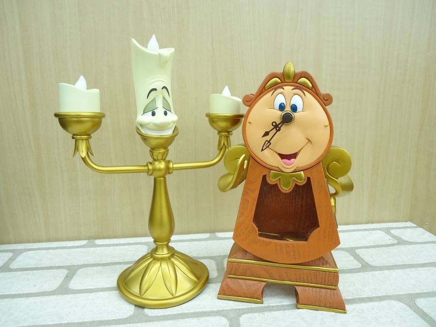 ルミエール コグスワース 置物 美女と野獣 ディズニー