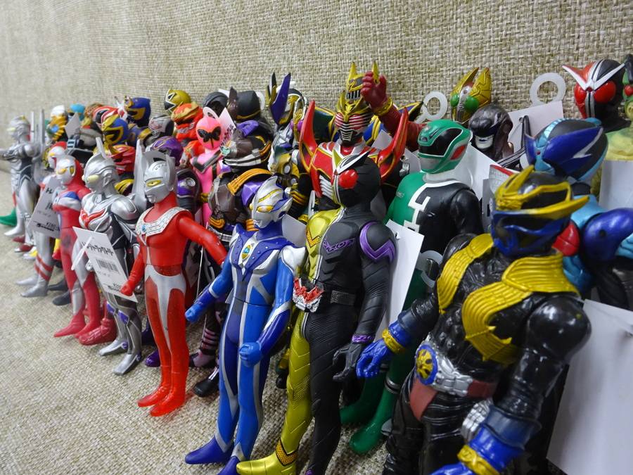 ☆レトロ☆ 仮面ライダー ウルトラマン ソフビ フィギュア まとめ売り