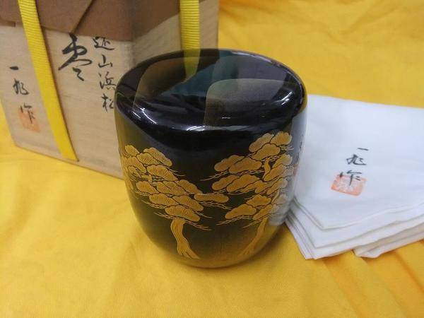 輪島塗最高峰の蒔絵師！一后一兆が手掛けた茶道具！【大和店】｜2017年