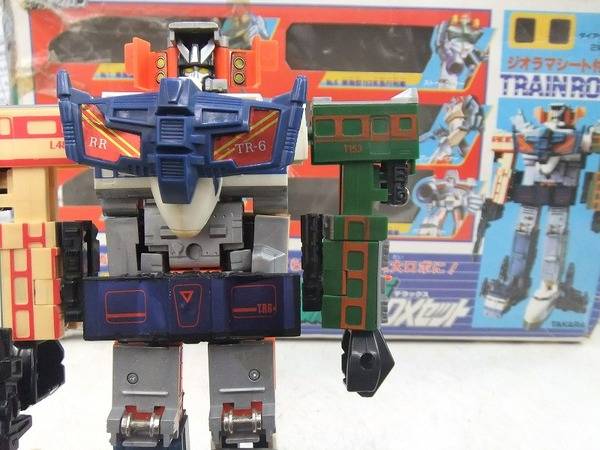 ダイアクロン トレインロボ 6体編成 DXセット デラックスセット TAKARA
