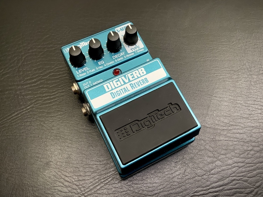スマホで購入】DigiTech(デジテック)のリバーブ「DIGIVERB」が入荷しま