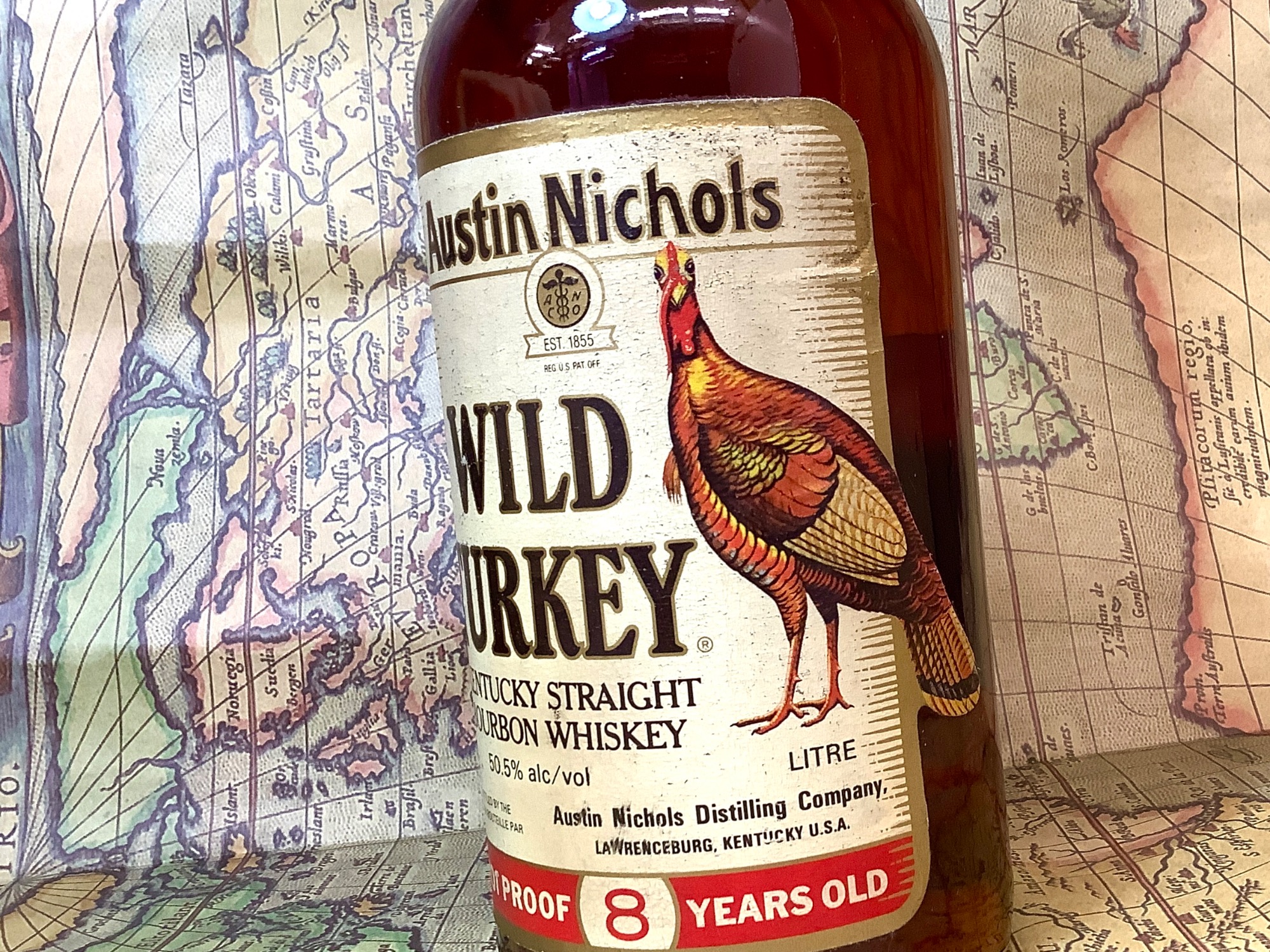 Austin Nichols WILD TURKEY 8年101プルーフ旧ボトル