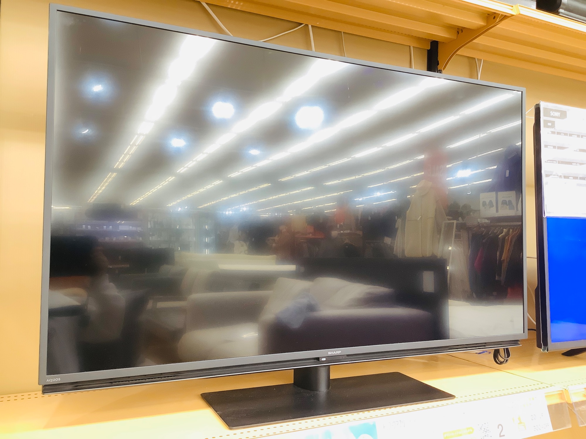 中古】シャープ50型テレビ 2021年式2503251836 中古】シャープ50型