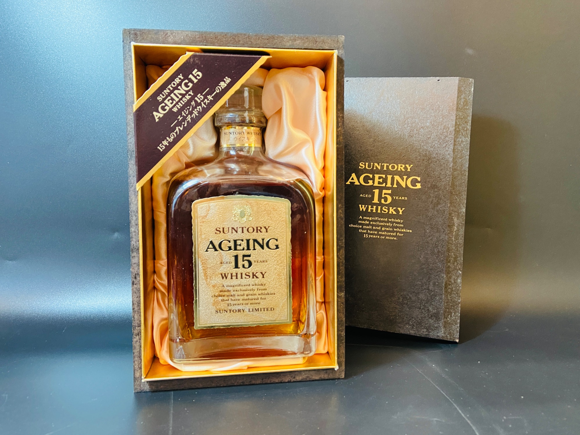 未開栓】Suntory Whisky AGEING 15 15年熟成 木箱 Yahoo!オークション
