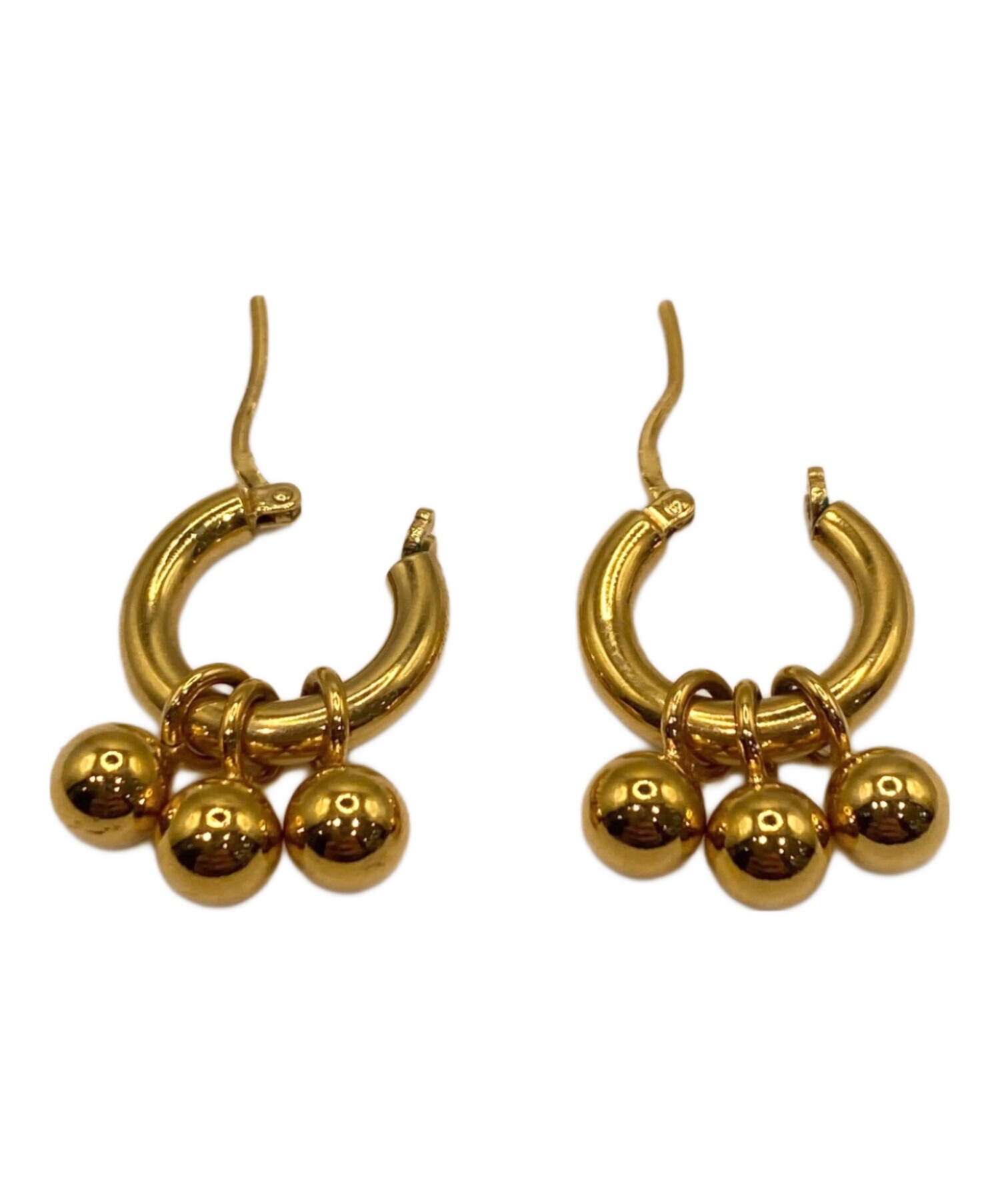 中古・古着通販】JIL SANDER (ジルサンダー) ボールフープピアス