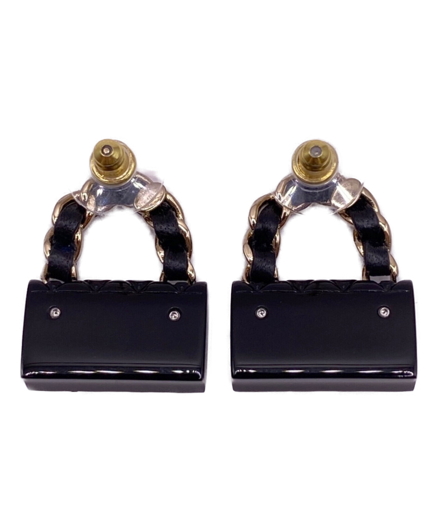 中古・古着通販】CHANEL (シャネル) バッグモチーフピアス｜ブランド