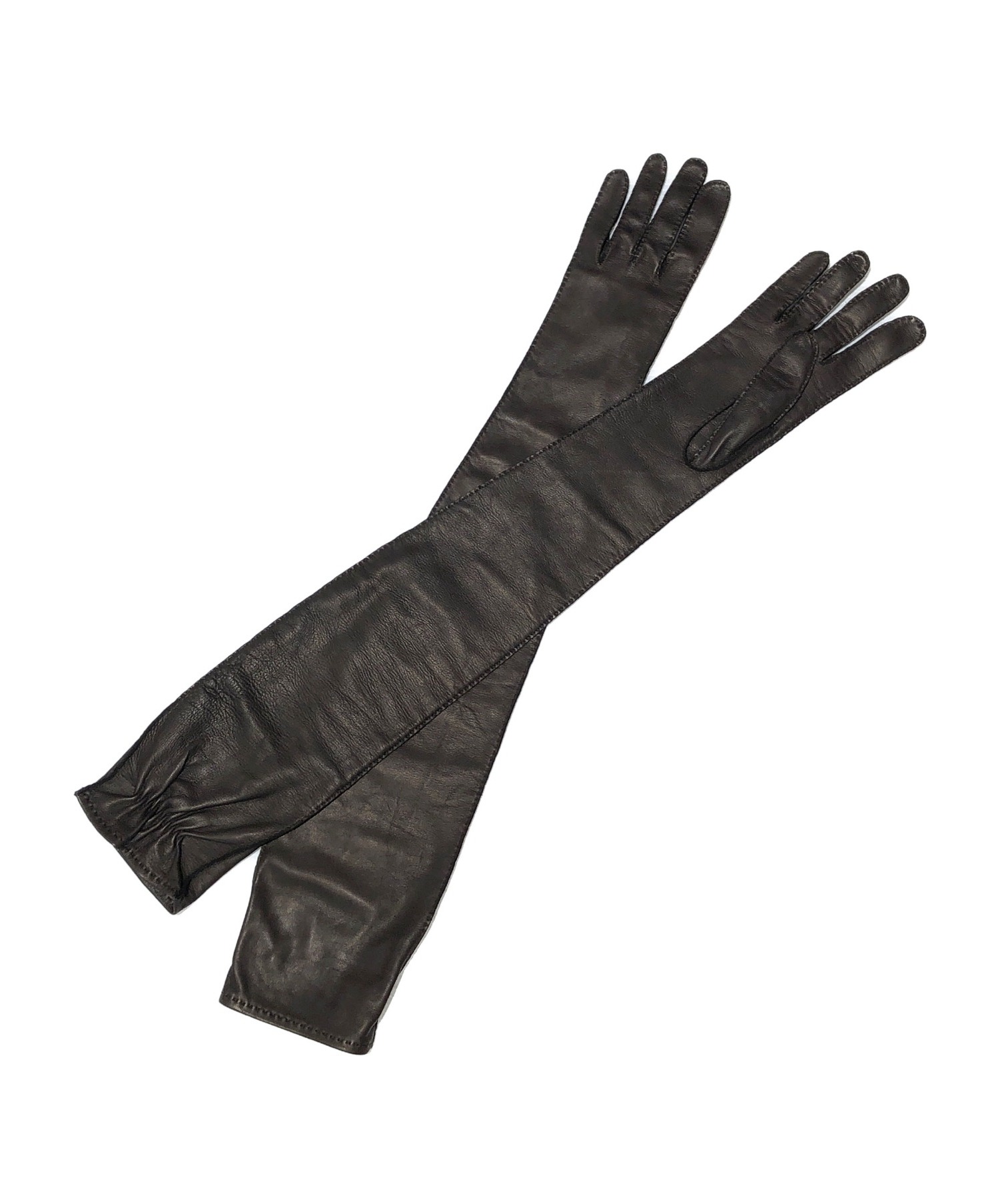 最終出品♪値下交渉あり エルメス レザー 手袋 グローブ ケリー HERMES