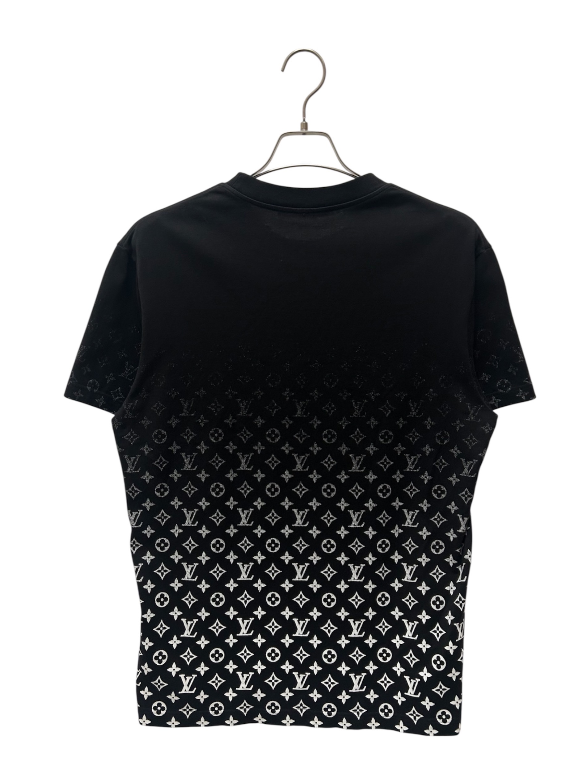 LOUIS VUITTON モノグラムTシャツ Lブラック