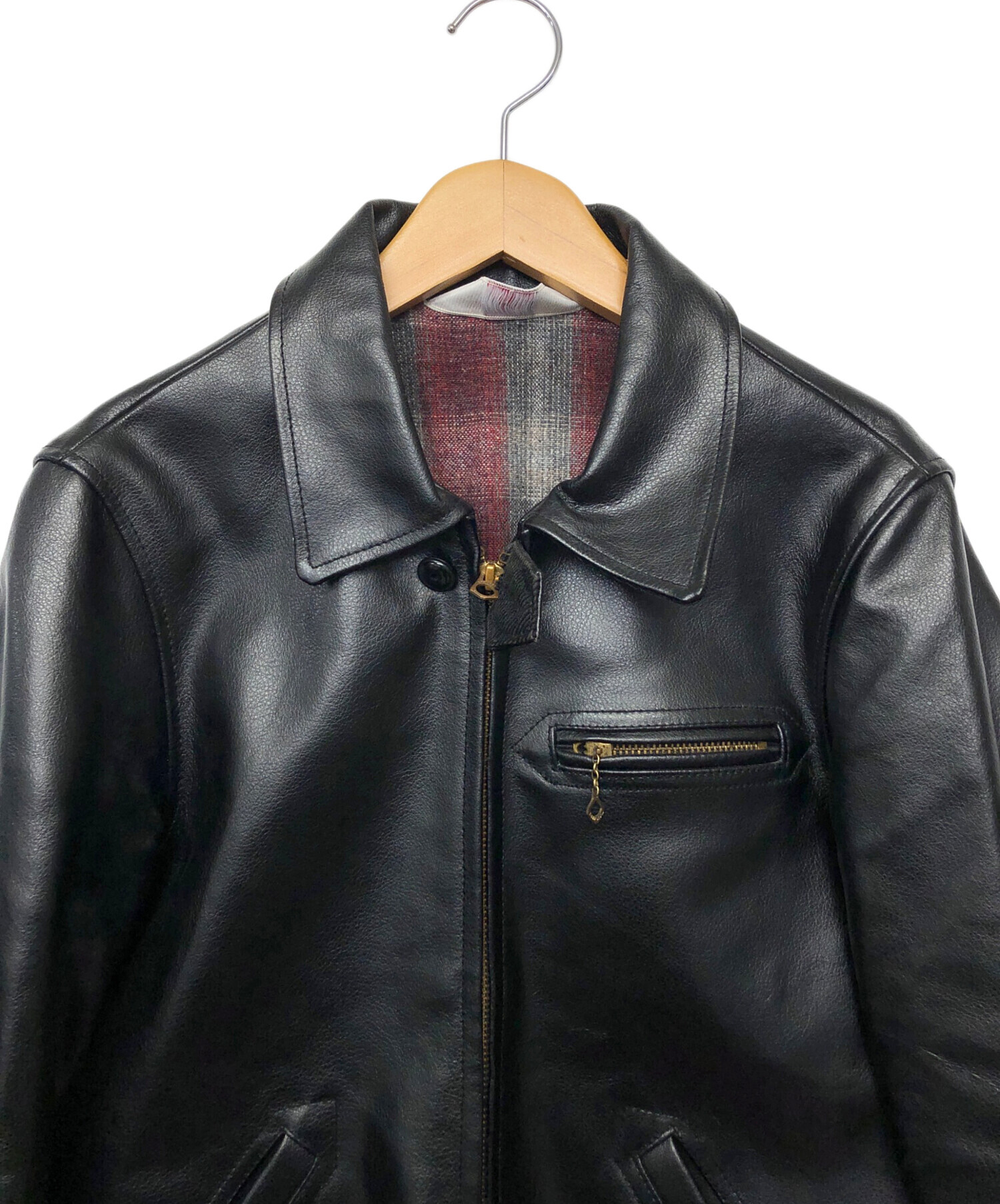 中古・古着通販】BEN DAVIS (ベンデイビス) カウレザージャケット