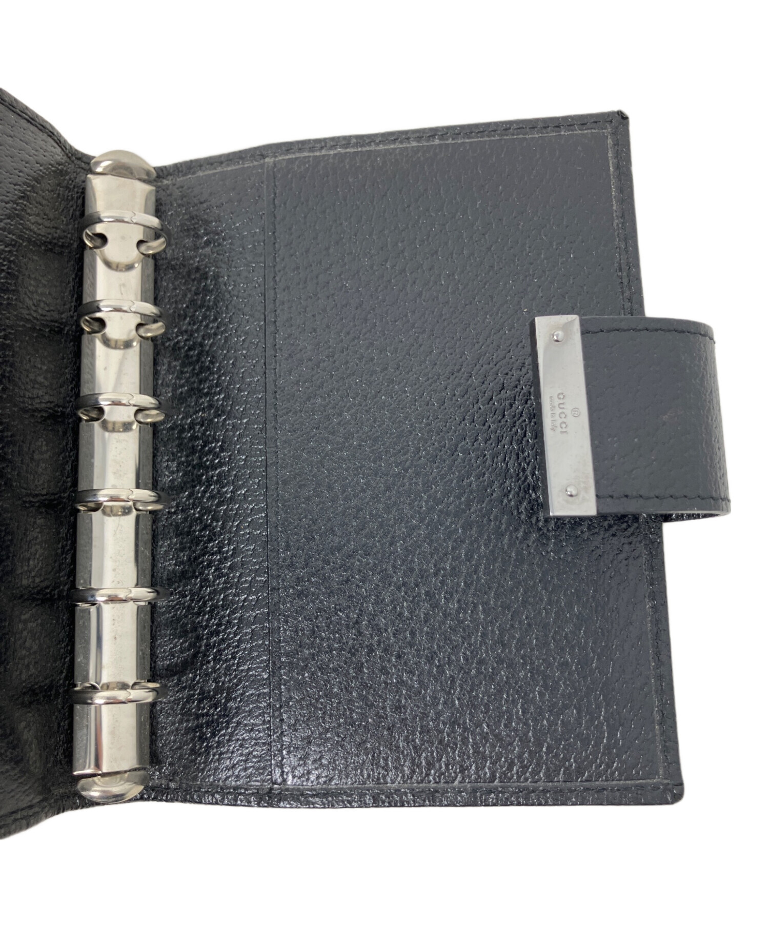 中古・古着通販】GUCCI (グッチ) GUCCI 手帳カバー ブラック｜ブランド