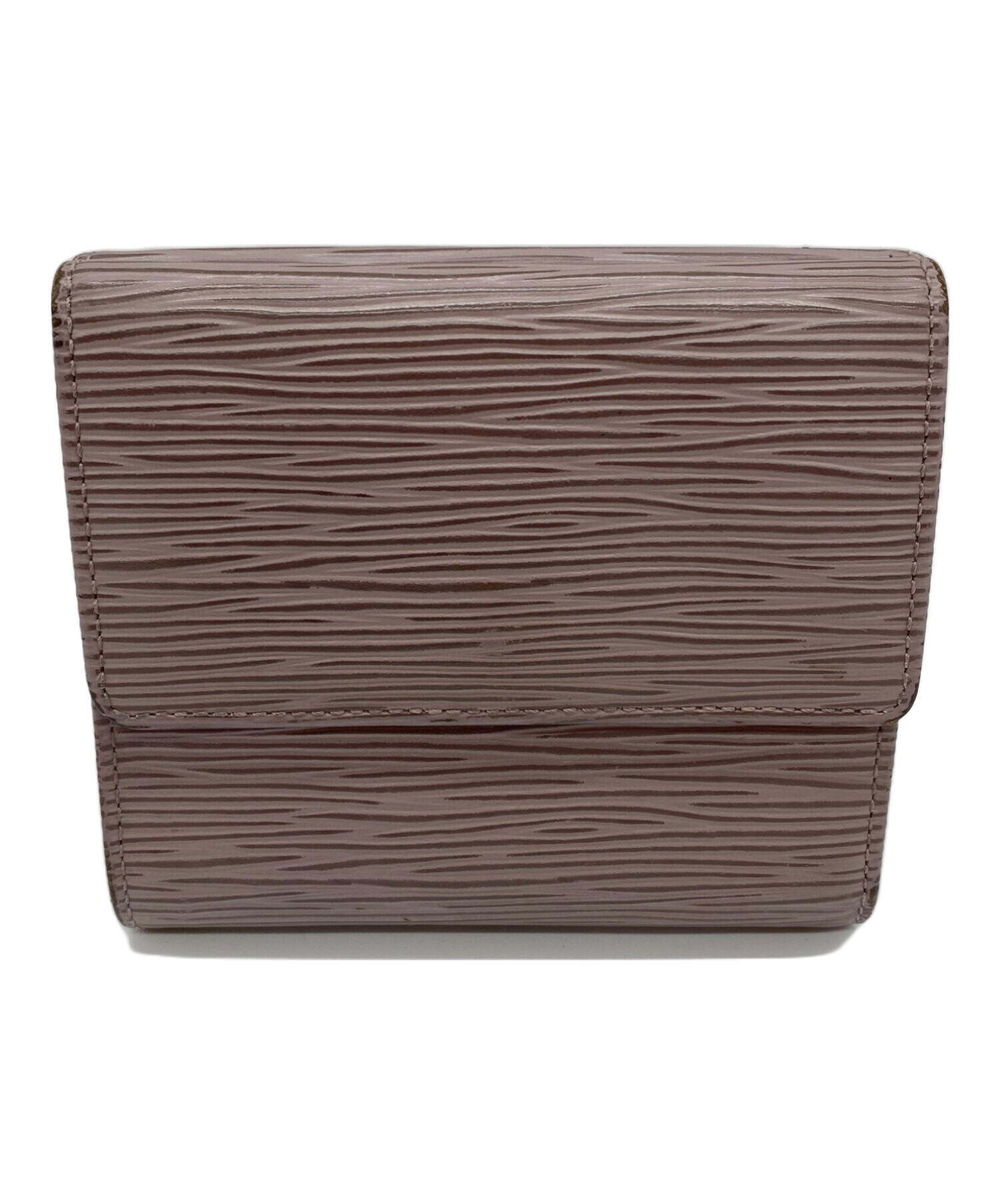 LOUIS VUITTON グレー 三つ折り財布 中古・古着通販】LOUIS VUITTON