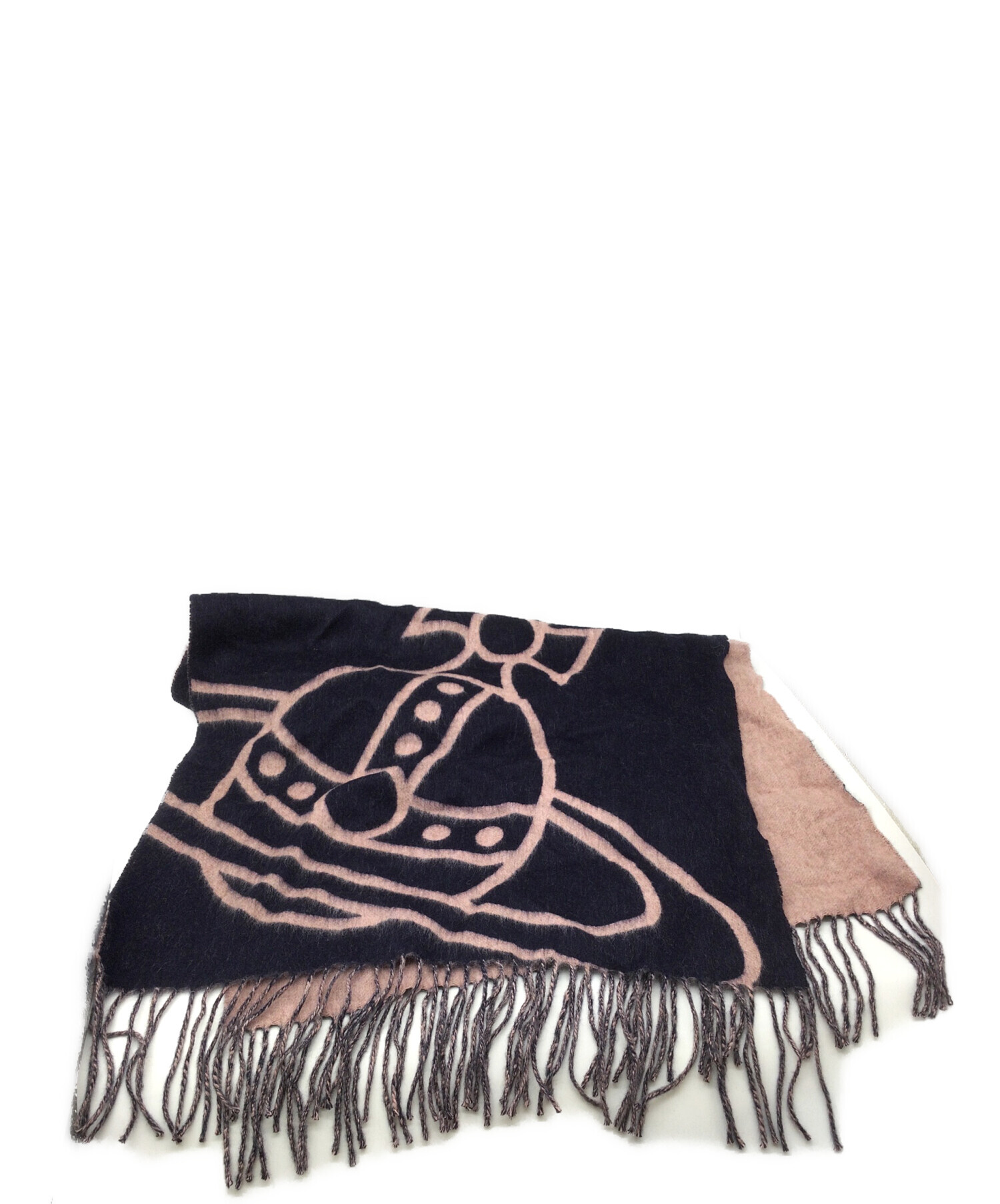 ヴィヴィアンウエストウッド マフラー オーブ リバーシブル 未使用