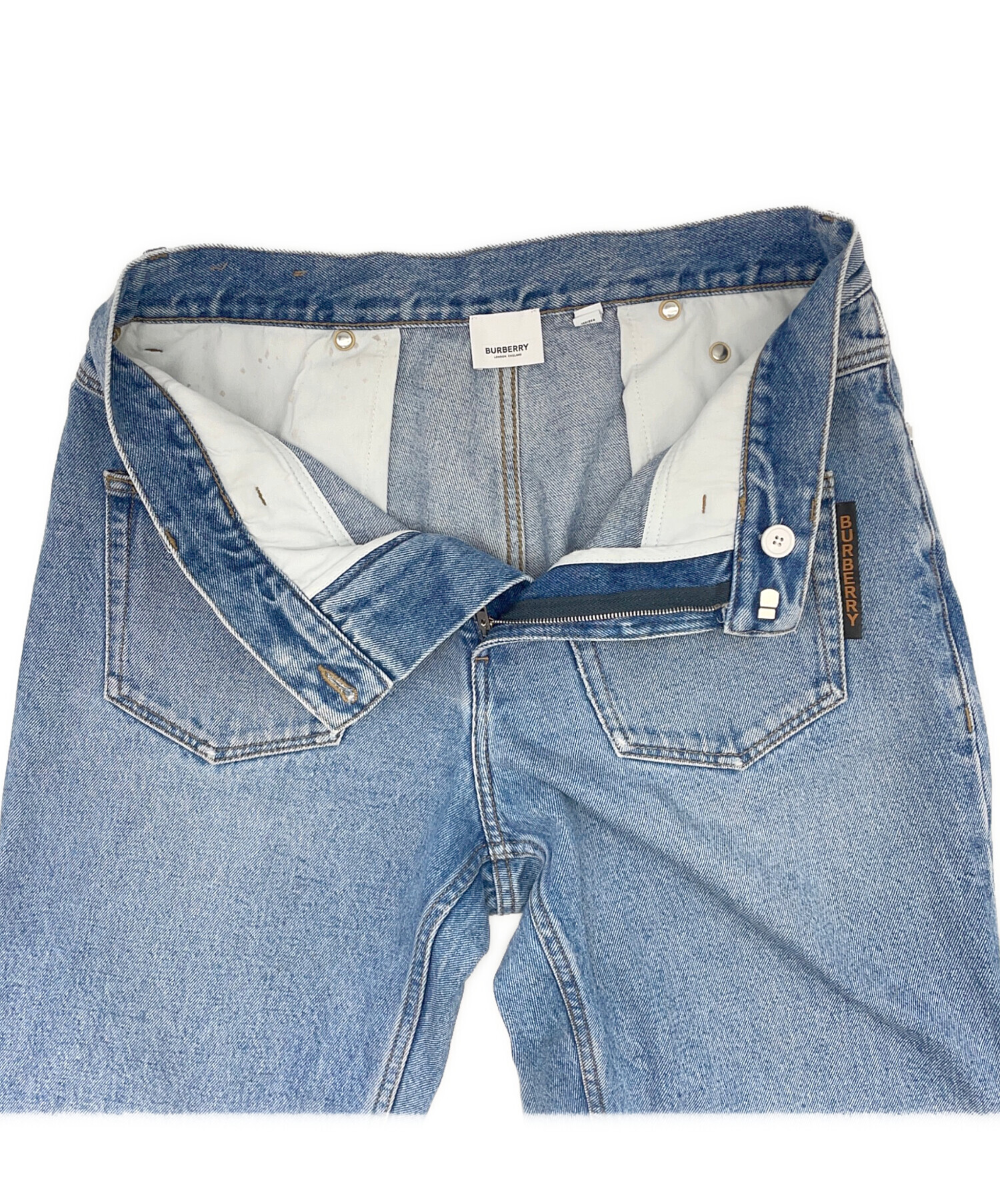 中古・古着通販】BURBERRY (バーバリー) デニムパンツ インディゴ