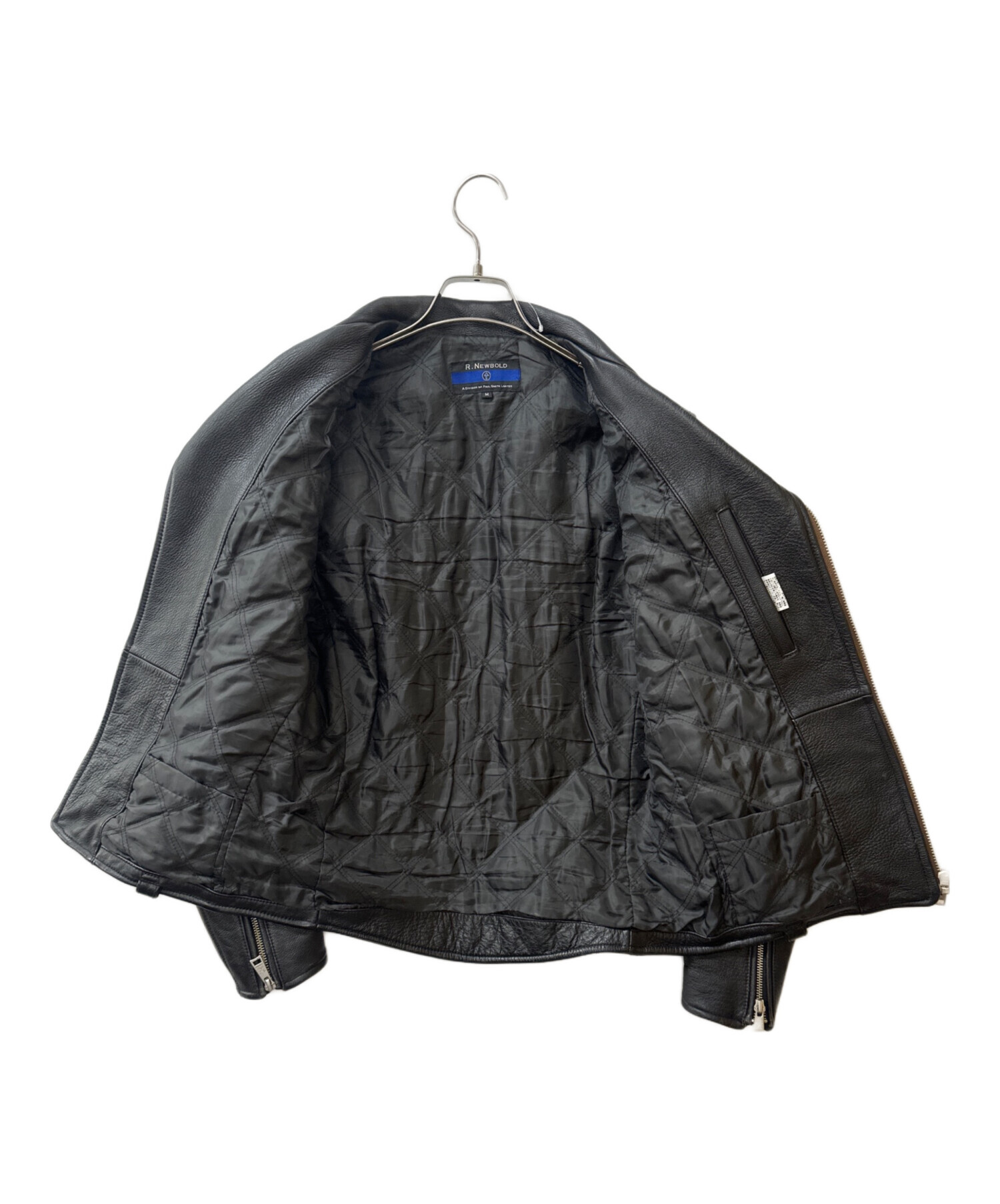 中古・古着通販】R.NEWBOLD (アールニューボールド) カウレザー ダブル