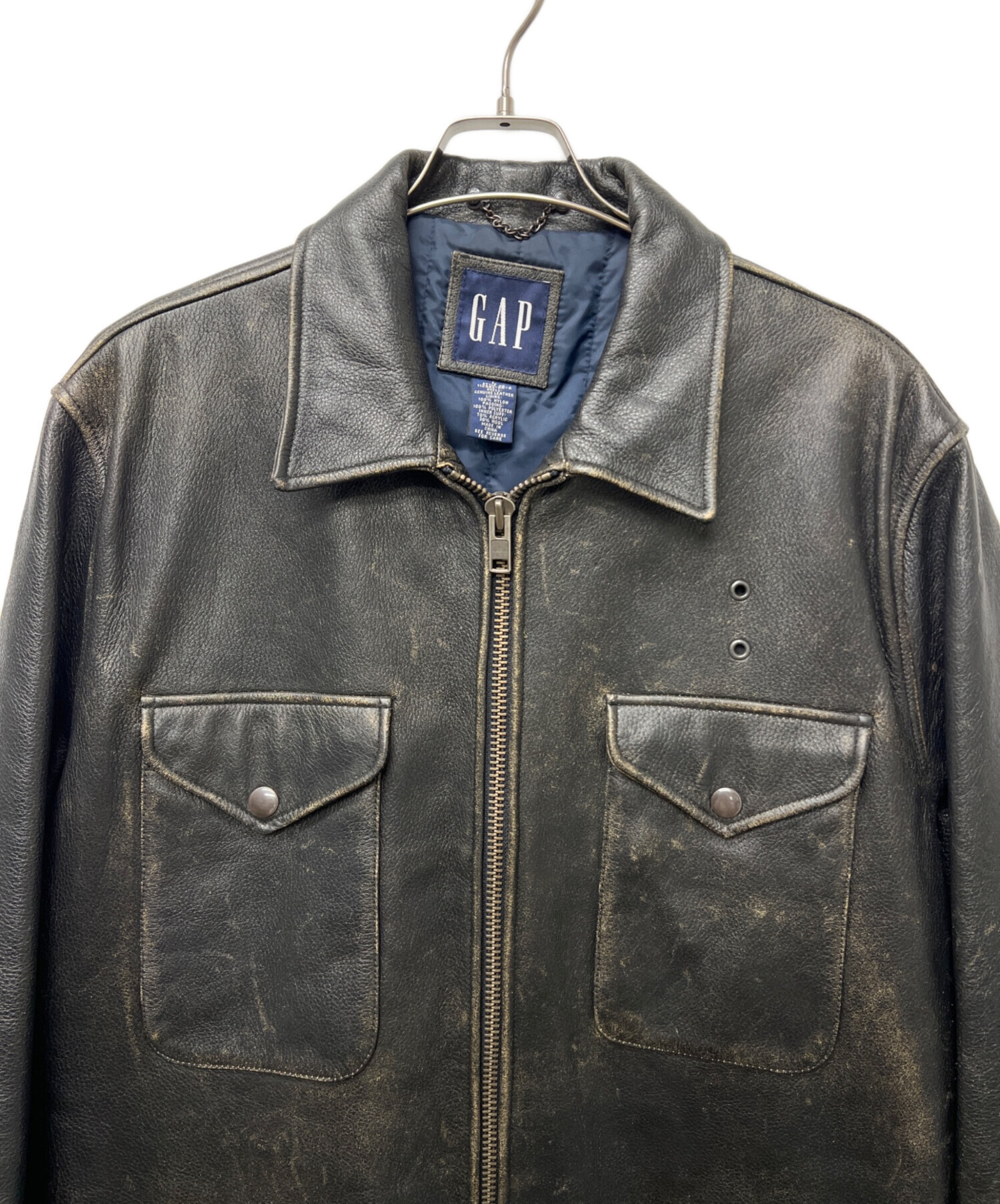 中古・古着通販】OLD GAP (オールドギャップ) レザージャケット