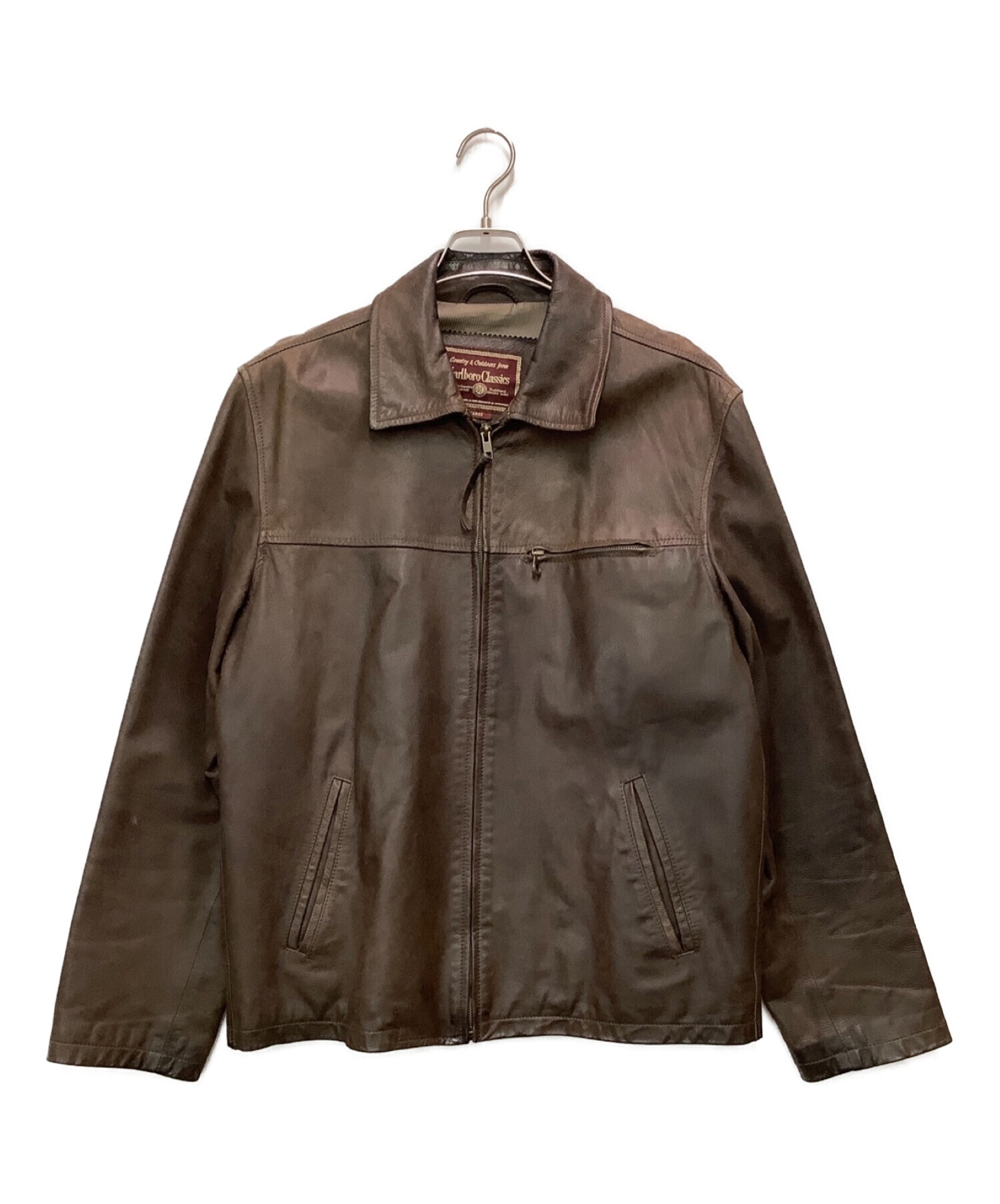 Marlboro leather mini jacket マールボロ Marlboro leather mini