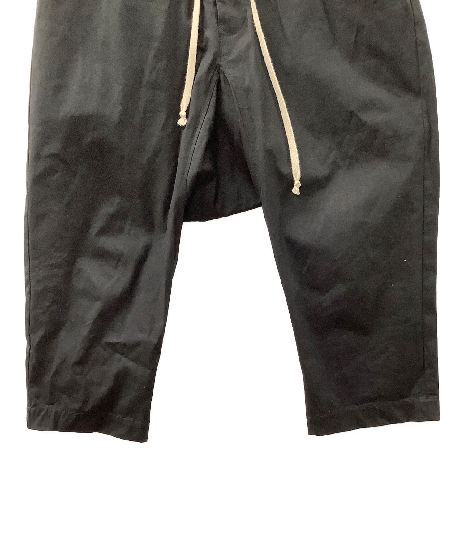 中古・古着通販】RICK OWENS (リックオウエンス) DRAWSTRING CROPPED