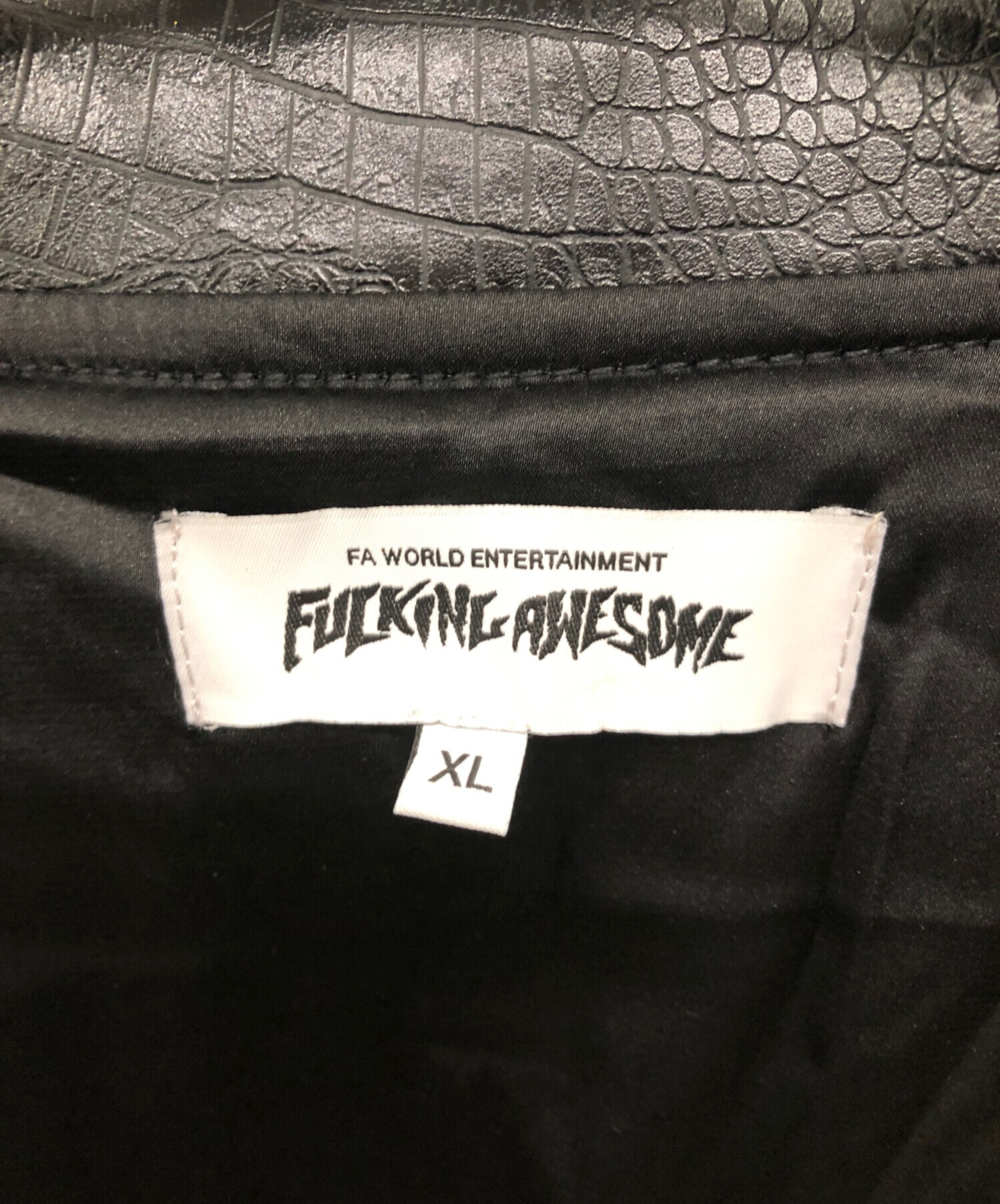 中古・古着通販】FUCKING AWESOME (ファッキンオーサム) PUレザー