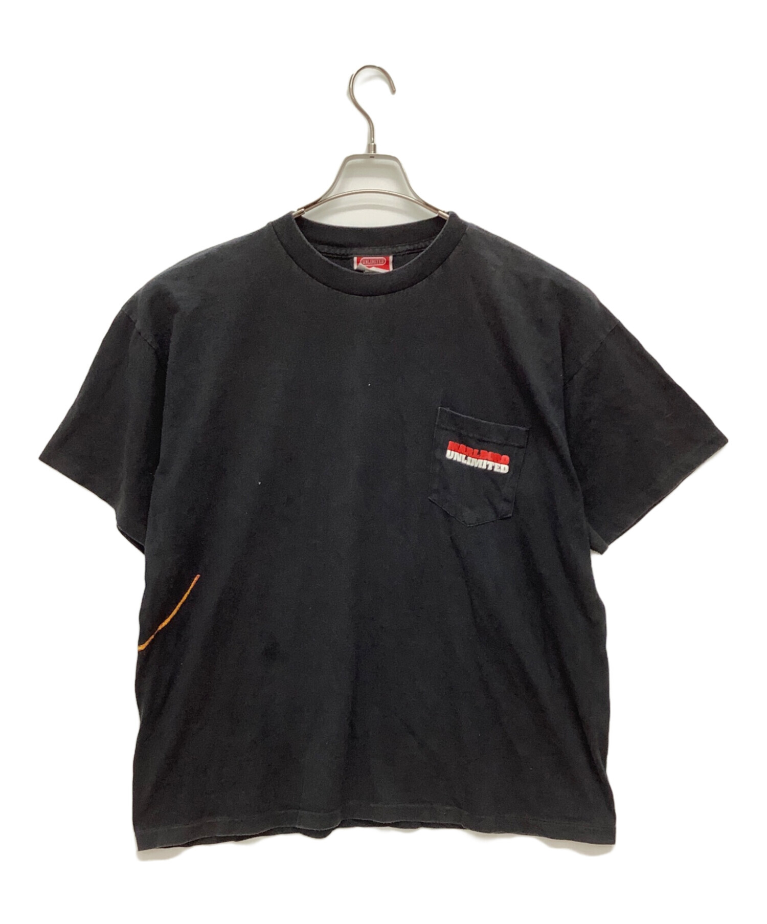 中古・古着通販】marlboro (マルボロ) リザードTシャツ ブラック
