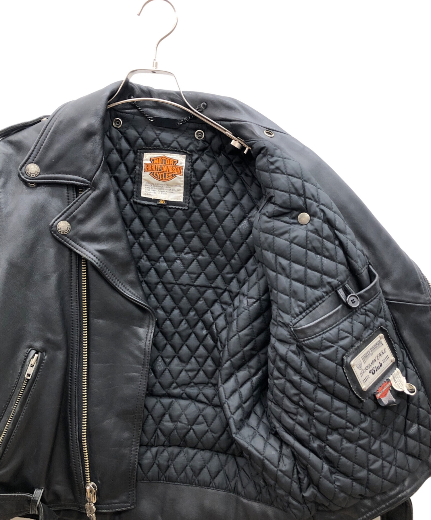 中古・古着通販】HARLEY-DAVIDSON (ハーレーダビッドソン) 80sダブル