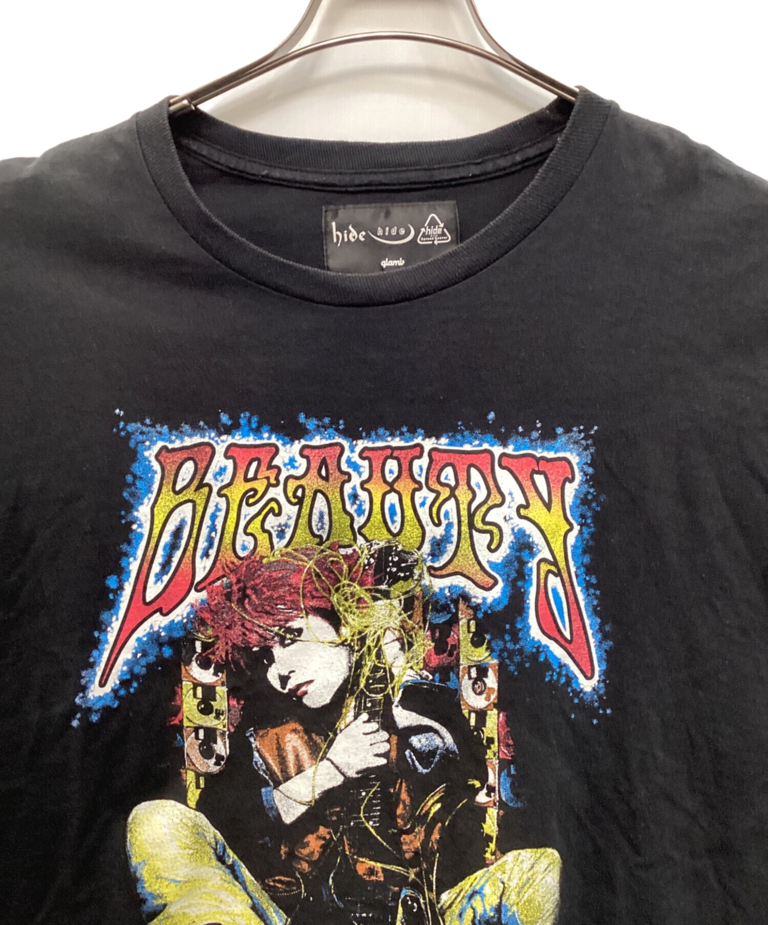 中古・古着通販】glamb (グラム) hide (ヒデ) バンドTシャツ ブラック