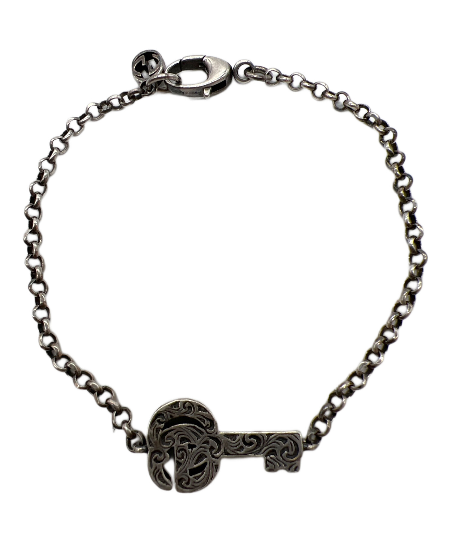 中古・古着通販】GUCCI (グッチ) ダブルGキーブレスレット｜ブランド