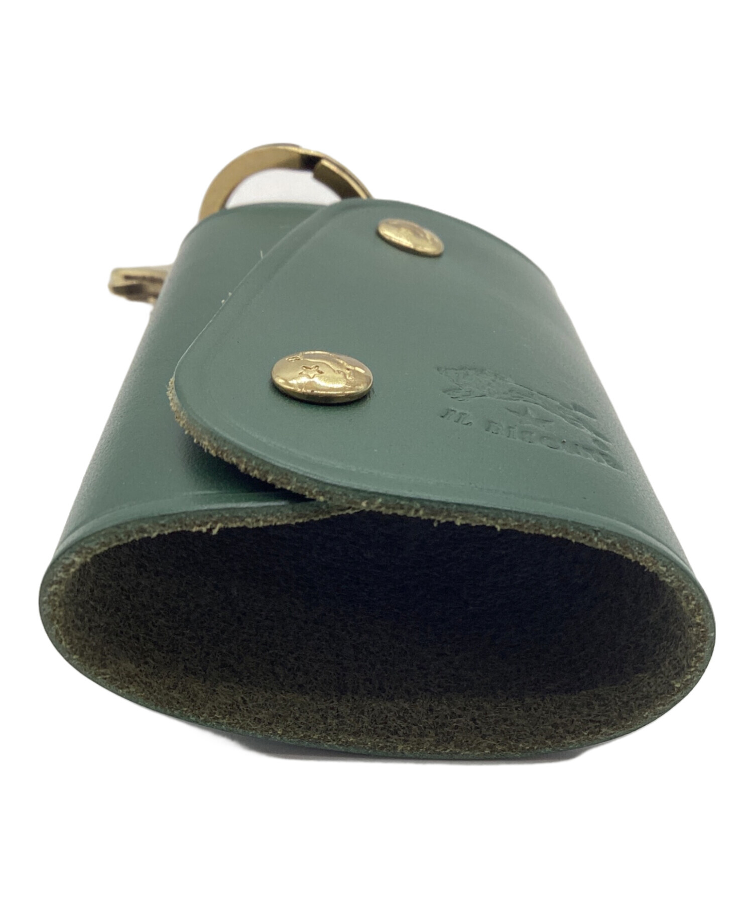 中古・古着通販】IL BISONTE (イル ビゾンテ) キーケース グリーン