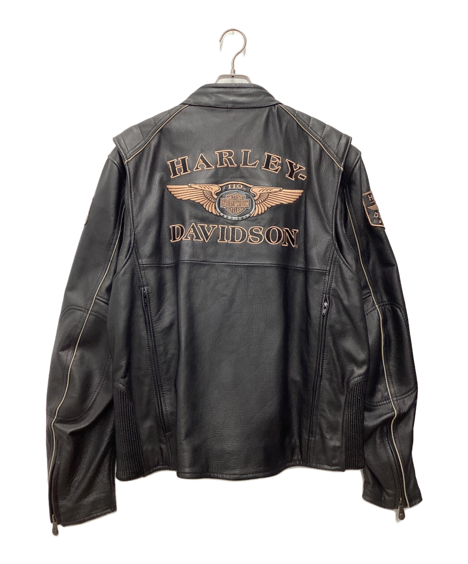 中古・古着通販】HARLEY-DAVIDSON (ハーレーダビッドソン) レザー
