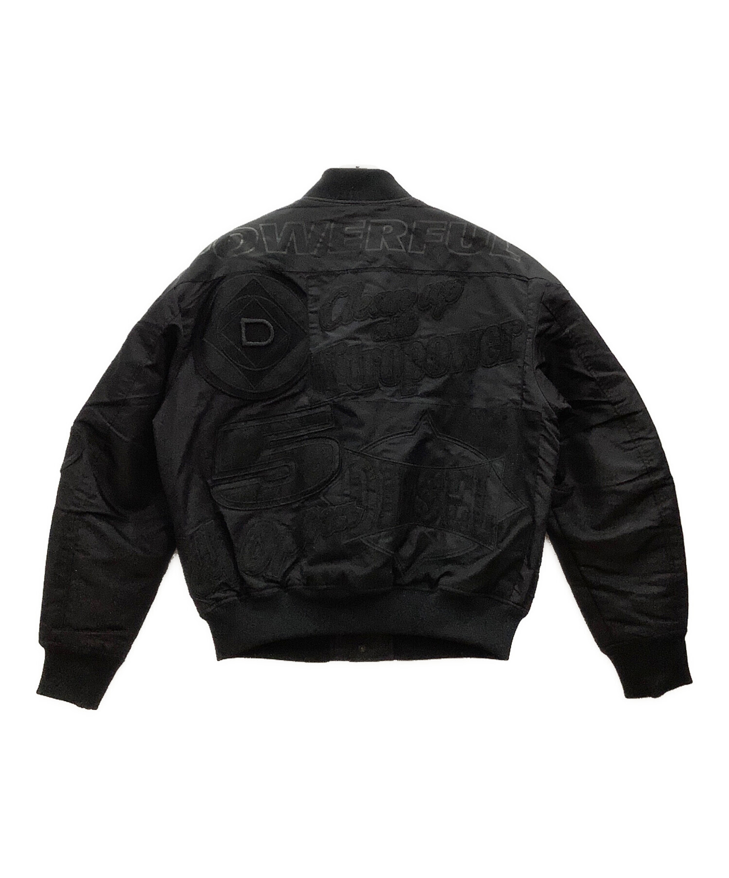 中古・古着通販】DIESEL (ディーゼル) ボンバージャケット ブラック