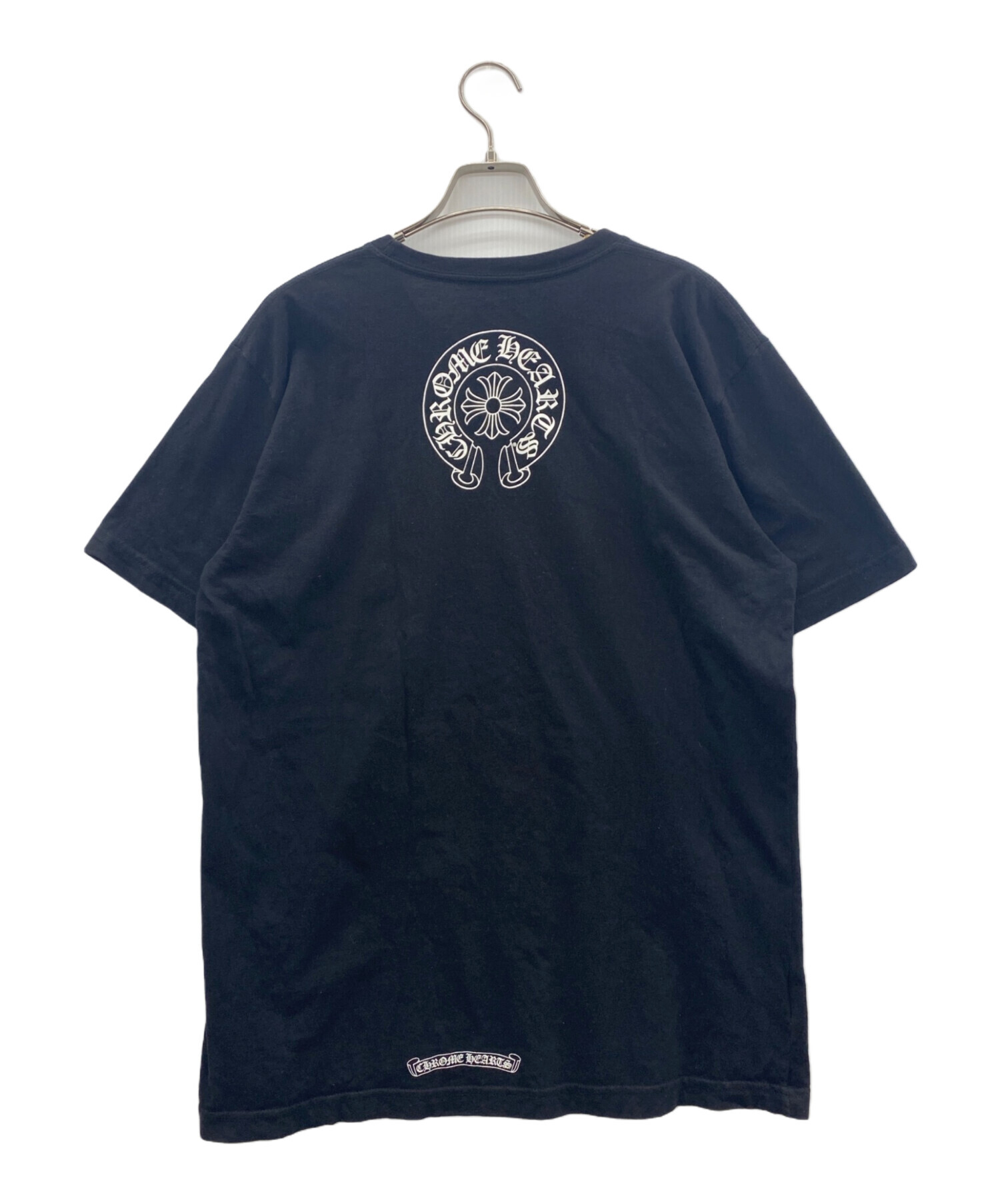 中古・古着通販】CHROME HEARTS (クロムハーツ) Tシャツ ブラック