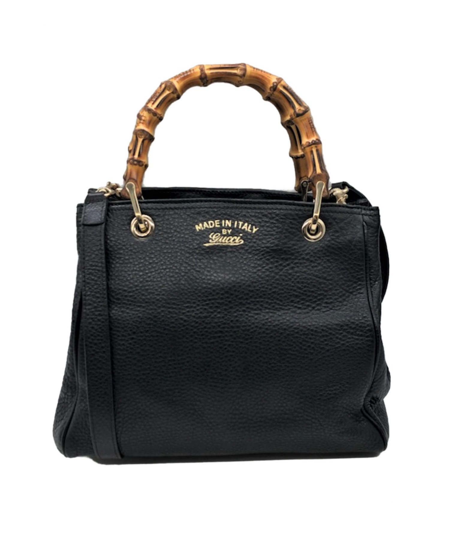 中古・古着通販】GUCCI (グッチ) バンブー2WAYショルダーバッグ