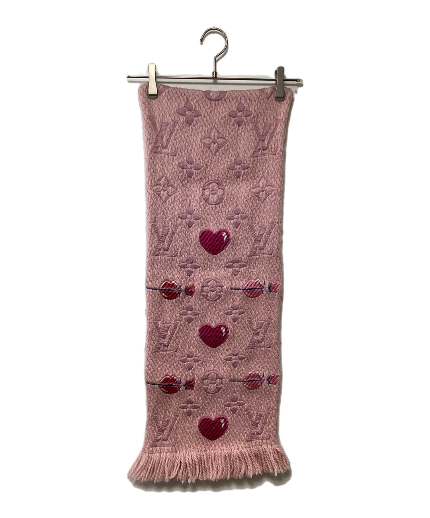 中古・古着通販】LOUIS VUITTON (ルイ ヴィトン) マフラー ピンク