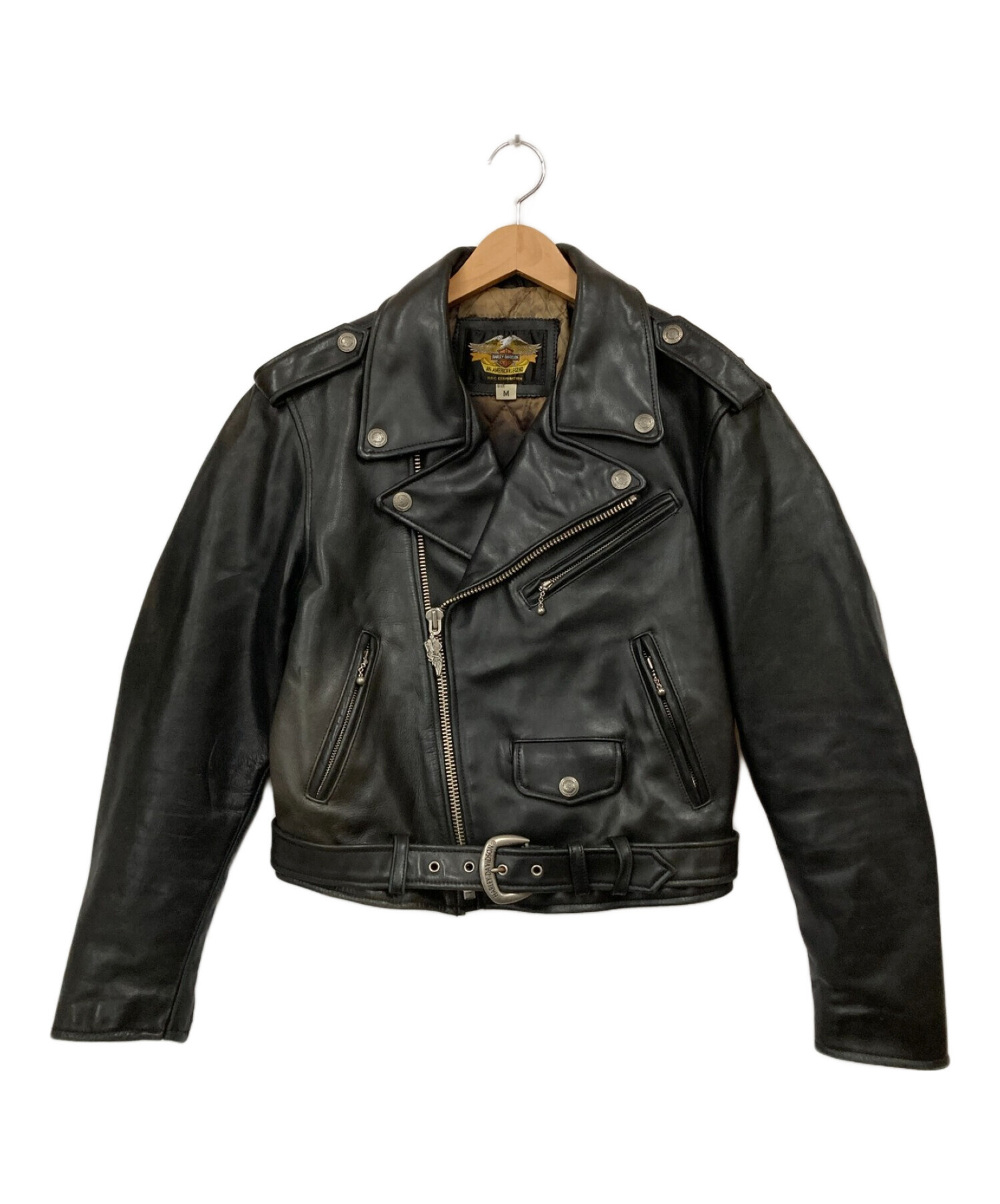 中古・古着通販】HARLEY-DAVIDSON (ハーレーダビッドソン) レザー