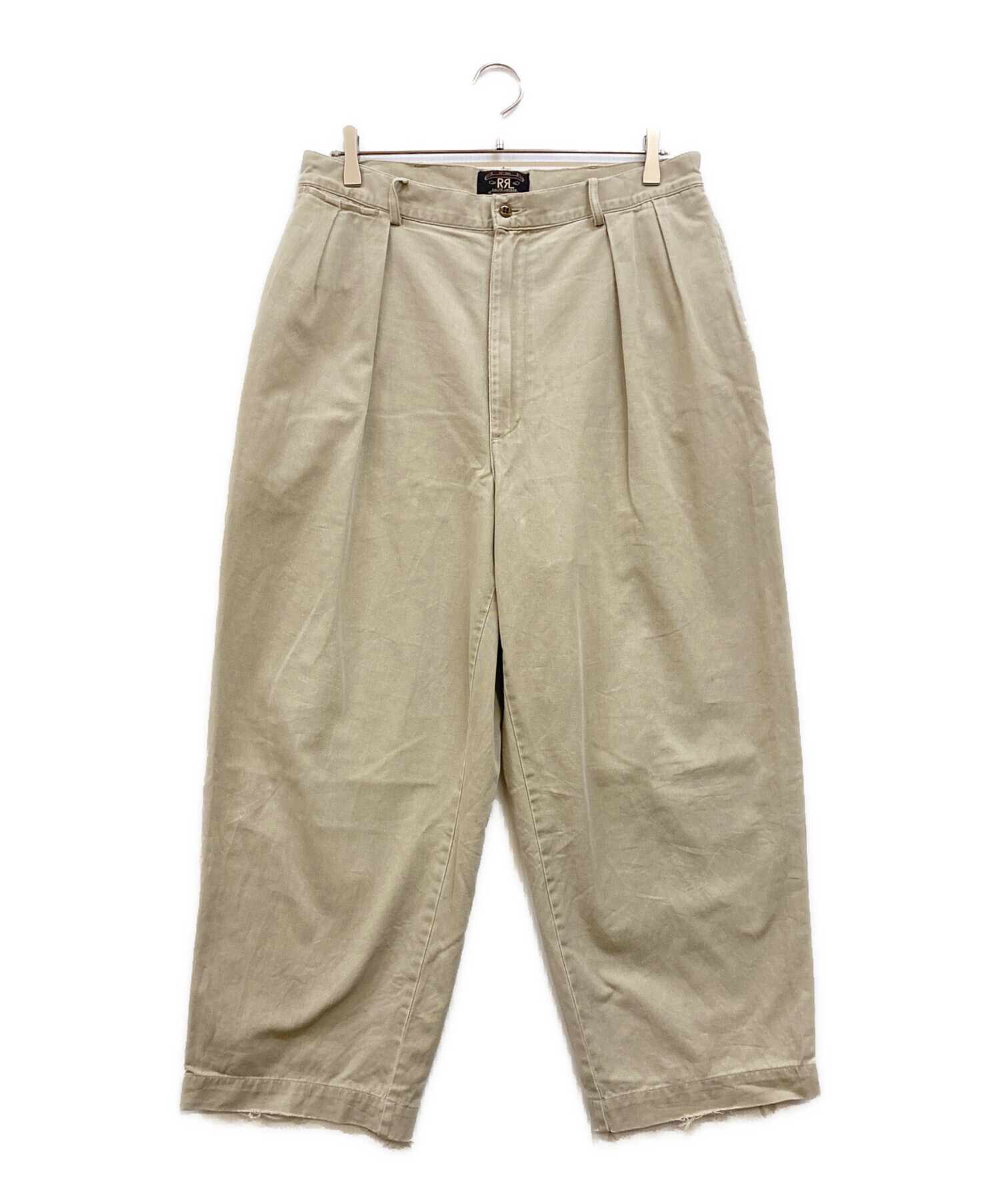 中古・古着通販】RRL (ダブルアールエル) 90s タックチノパンツ 三ツ星