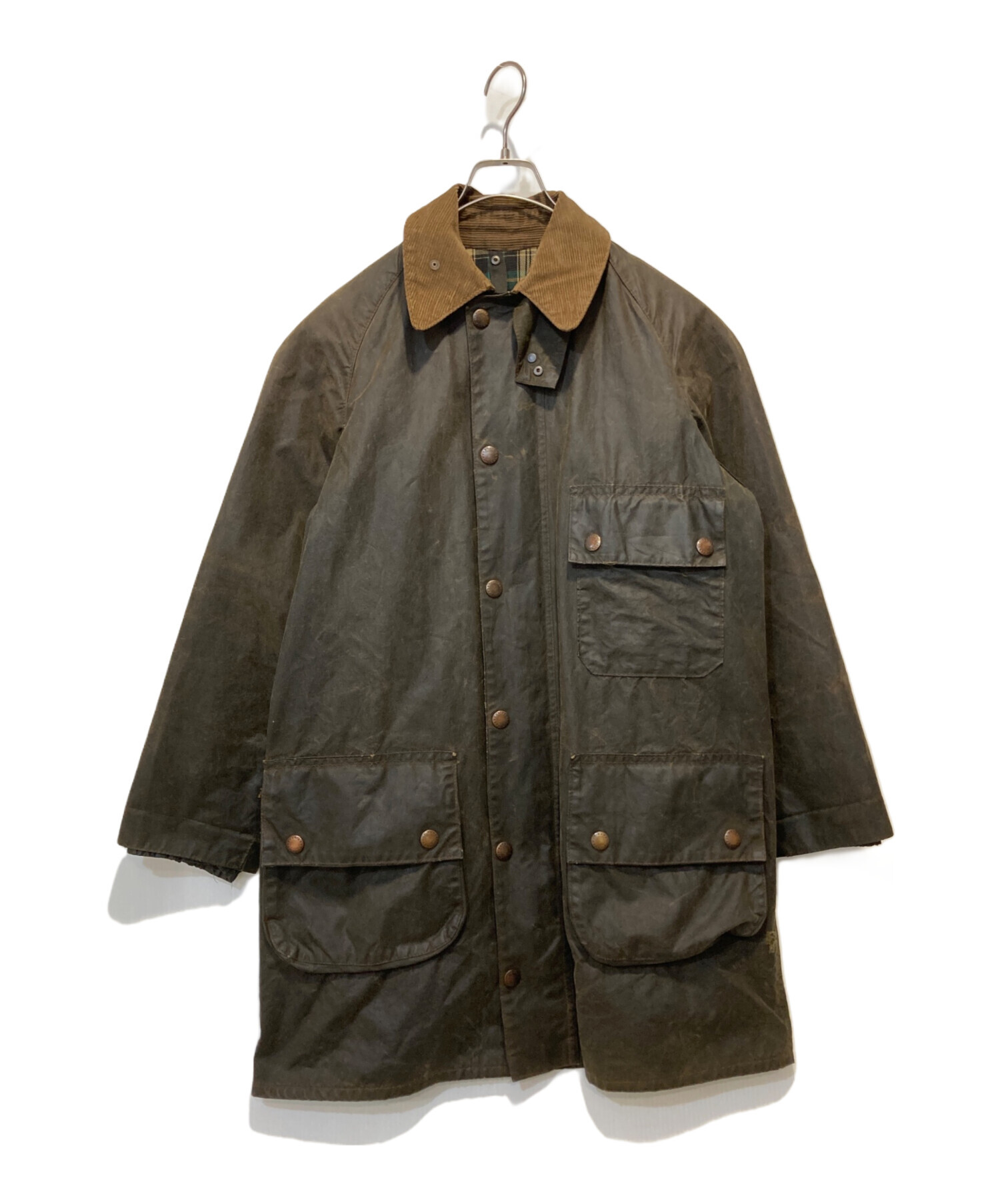 中古・古着通販】Barbour (バブアー) solway zipper オリーブ サイズ