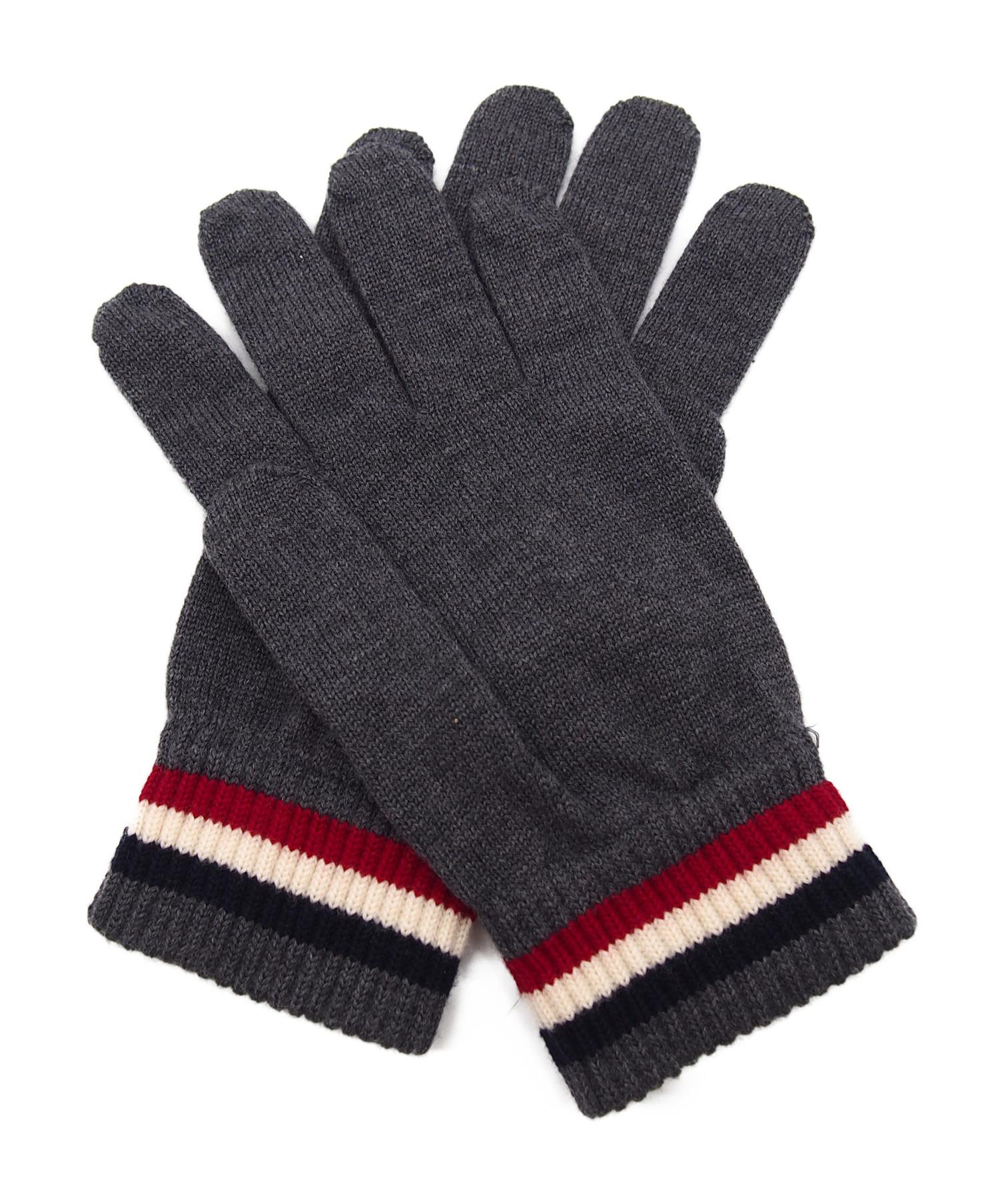 中古・古着通販】MONCLER (モンクレール) 手袋 グレー サイズ:L