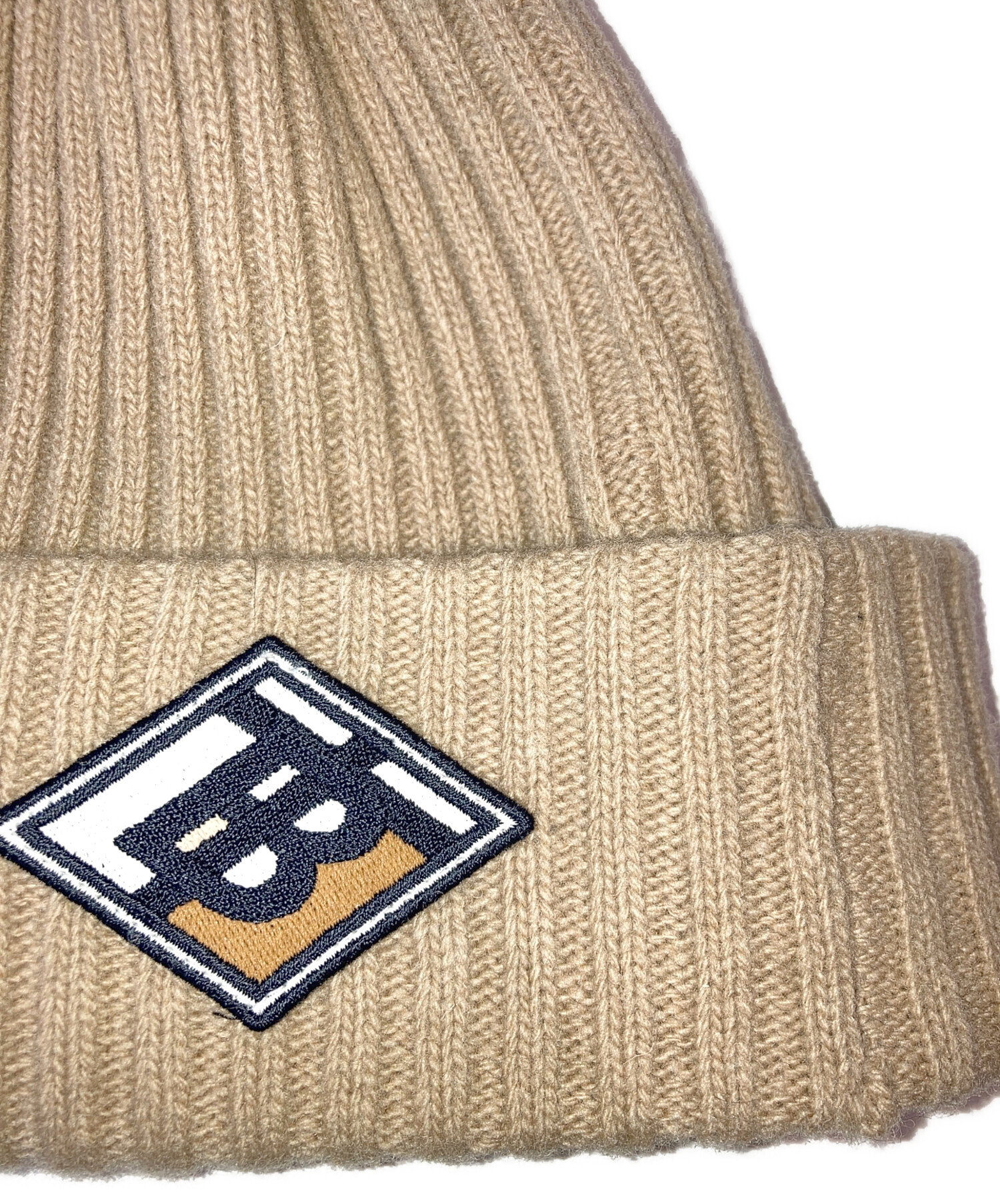 中古・古着通販】BURBERRY (バーバリー) ニットキャップ ベージュ