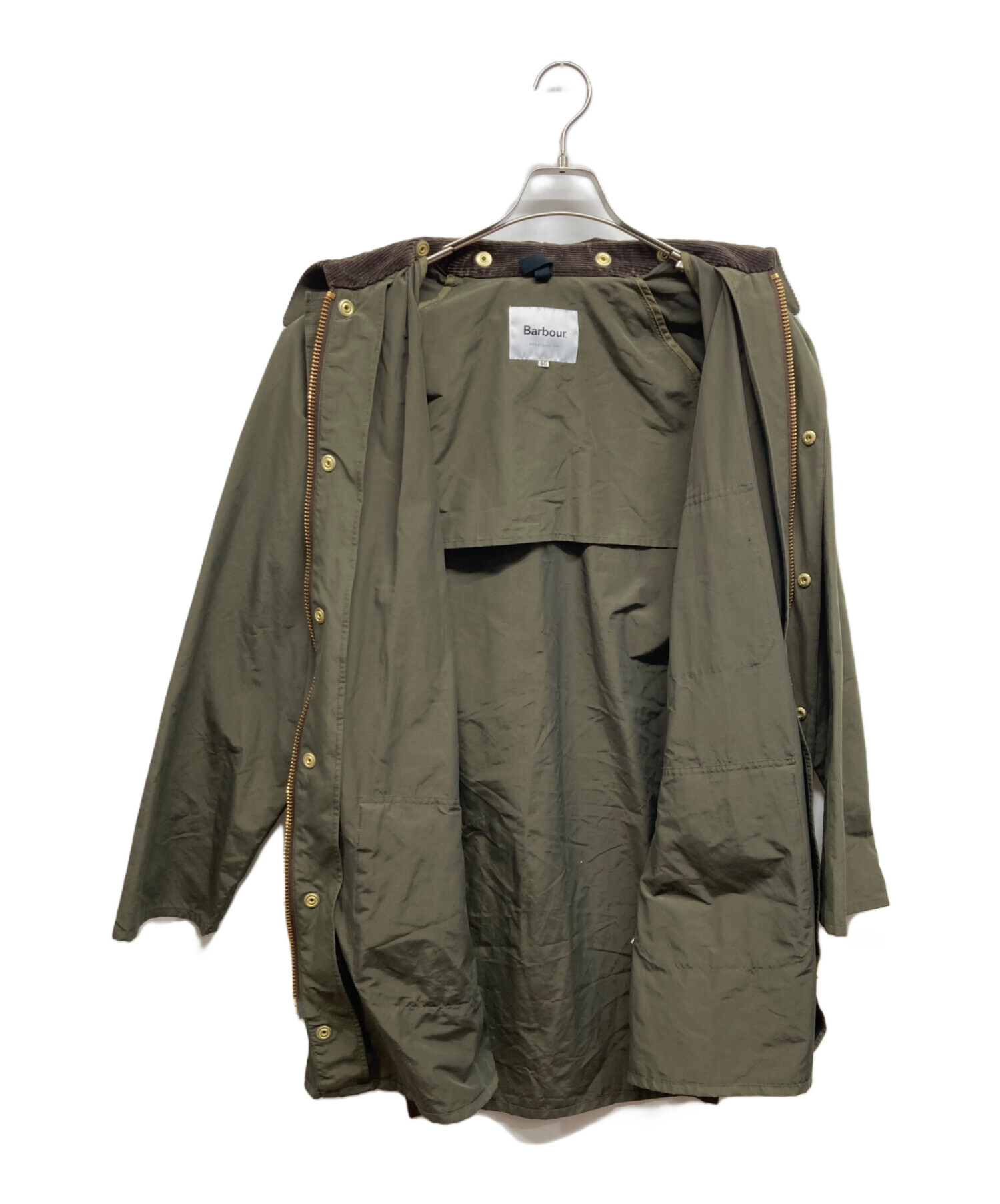 中古・古着通販】Barbour (バブアー) SOLWAY ZIPPER オリーブ サイズ