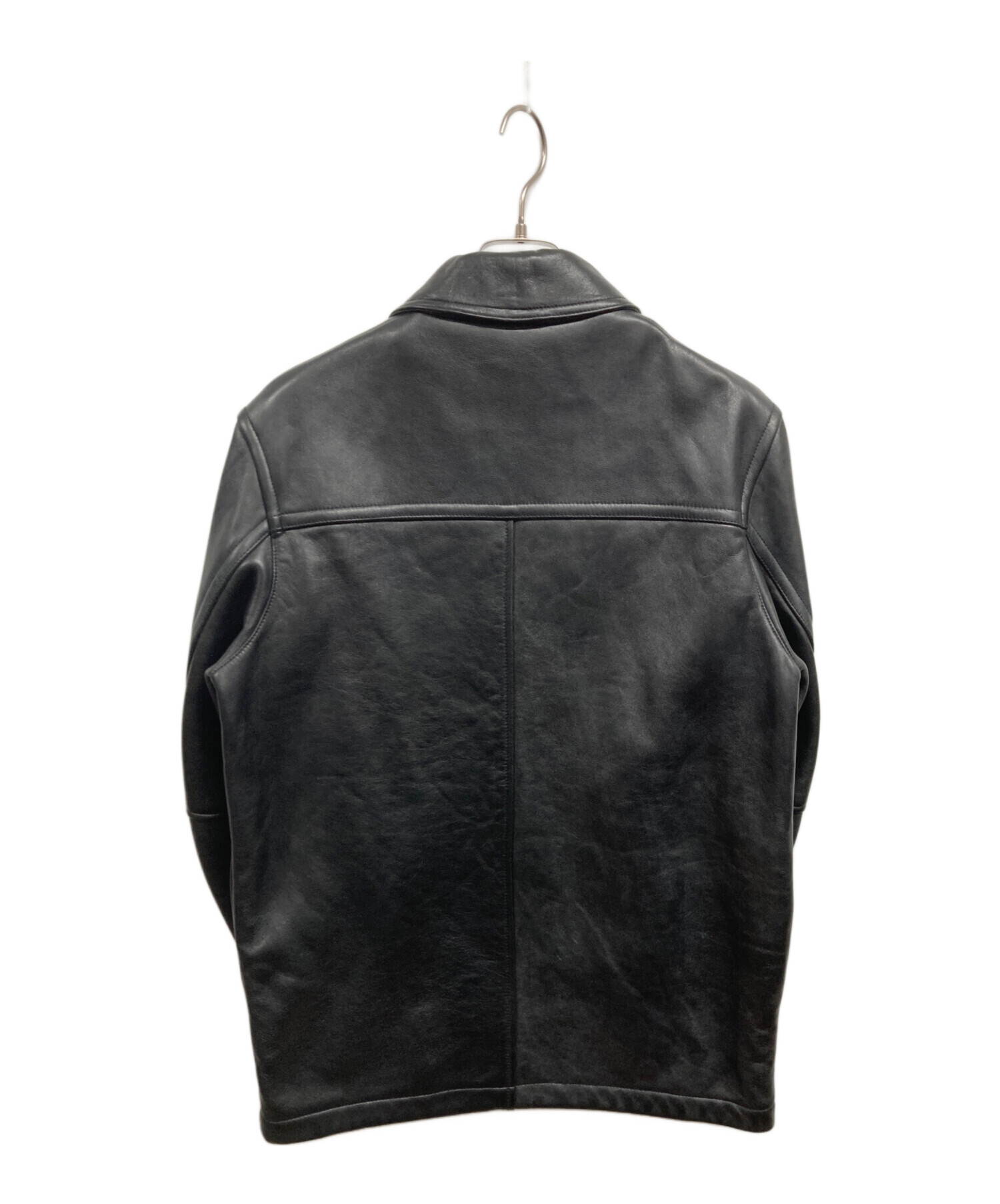 中古・古着通販】J.CREW (ジェイクルー) レザージャケット ブラック