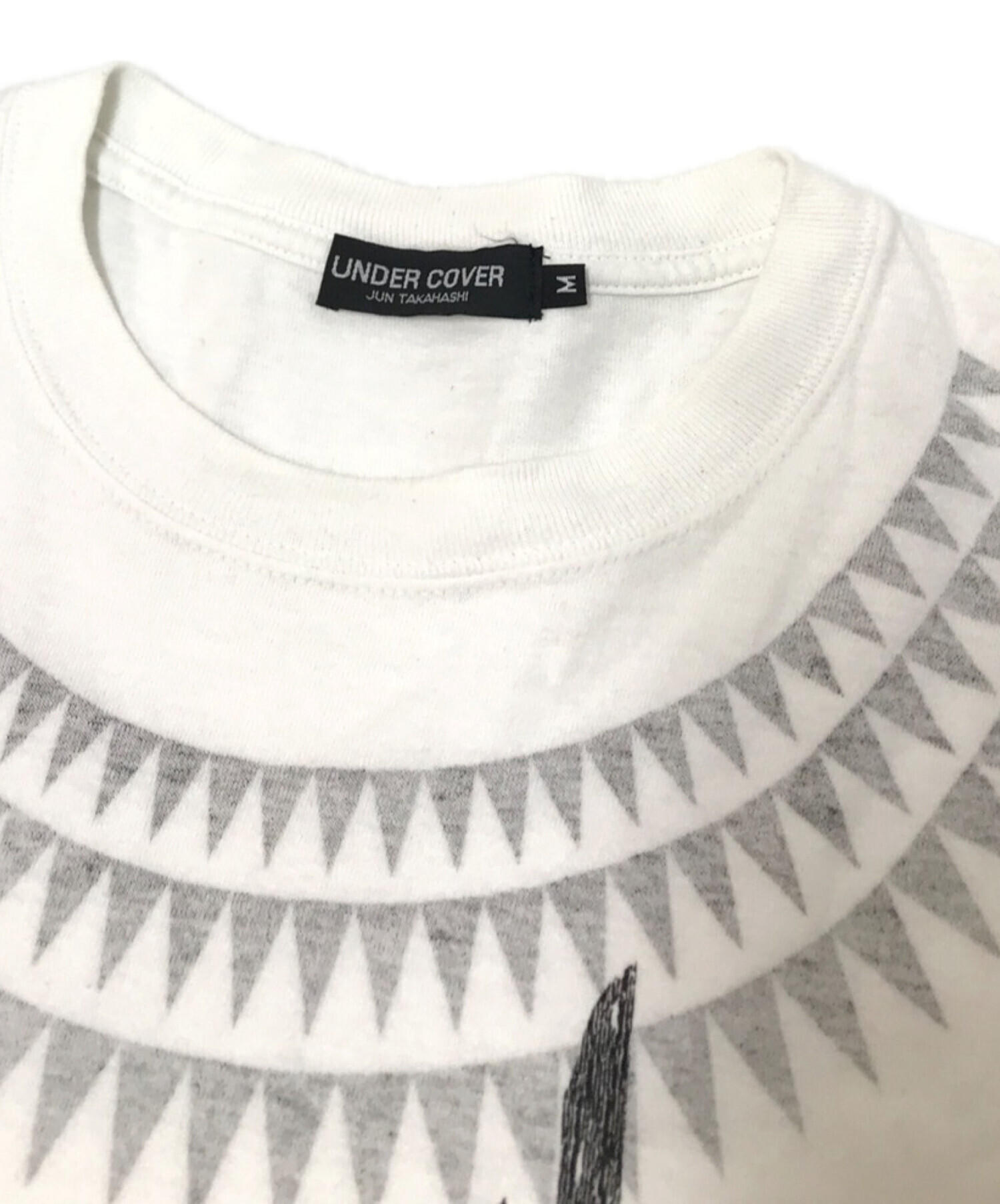 中古・古着通販】UNDERCOVER (アンダーカバー) Giz柄歪みNYCTシャツ