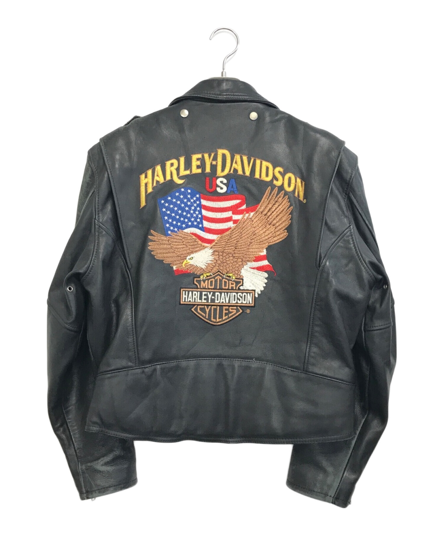 ハーレーダビットソンダブル革ジャン