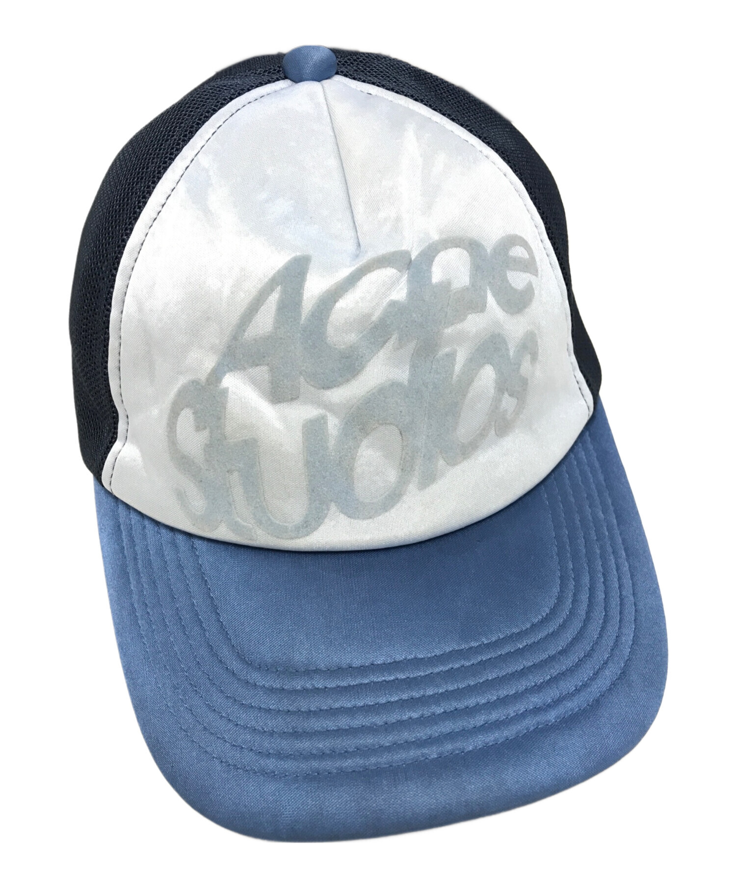 Acne Studios キャップ Acne Studios - ツイルロゴキャップ - Acne