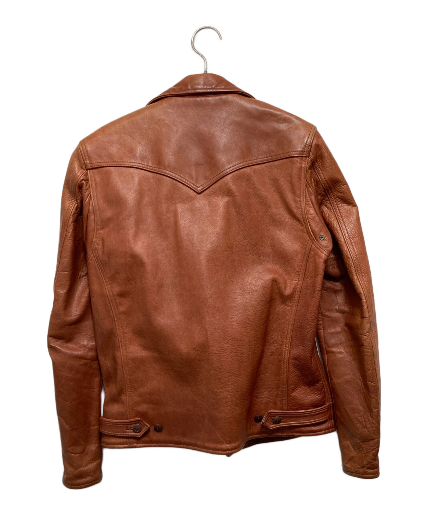 RUDE GALLERY シングルライダースジャケット シープスキン サイズ2