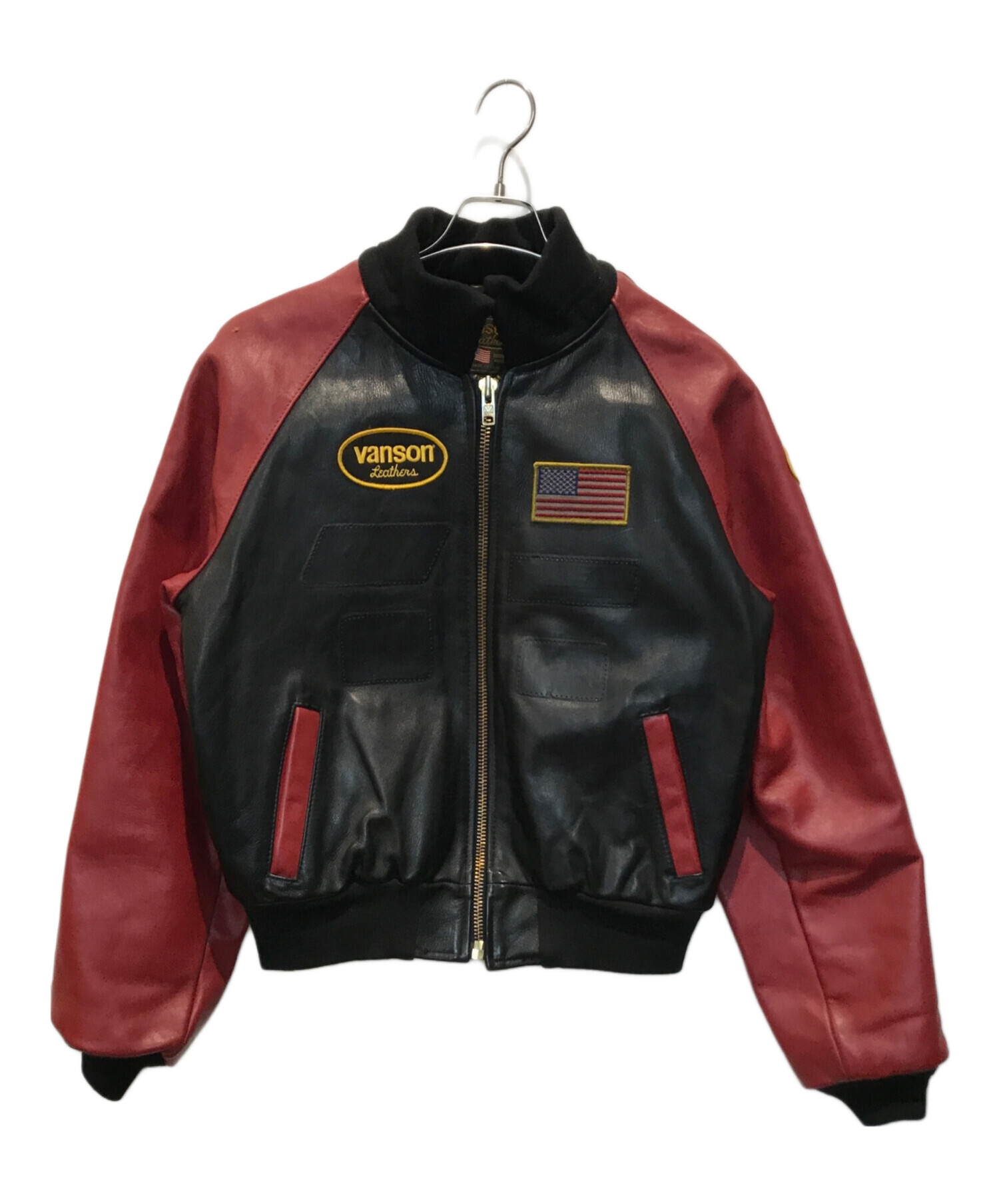 中古・古着通販】VANSON (バンソン) レーシングレザージャケット